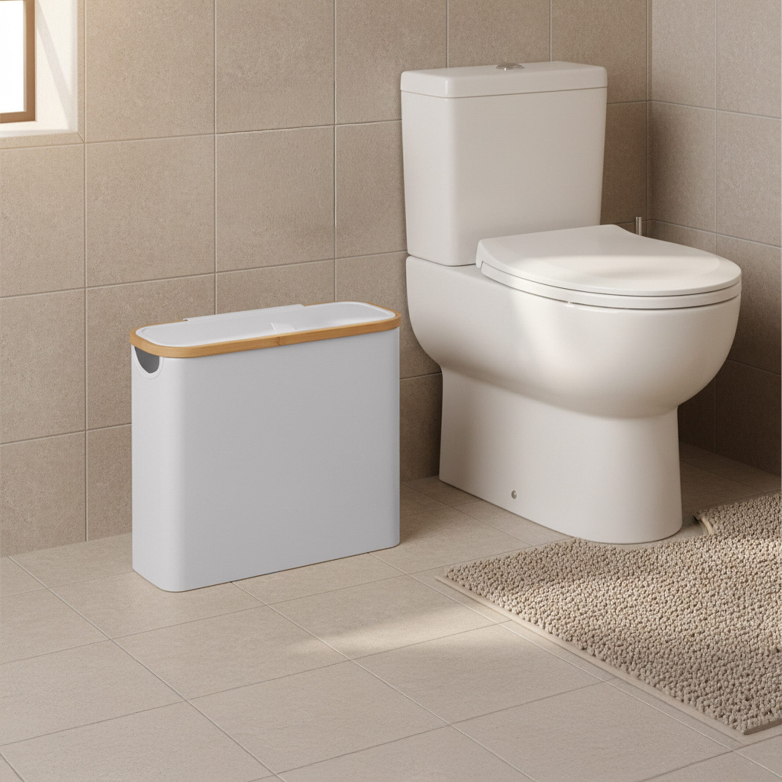 relaxdays Toiletten-Ersatzrollenhalter Toilettenpapier Aufbewahrung 12 Roll günstig online kaufen