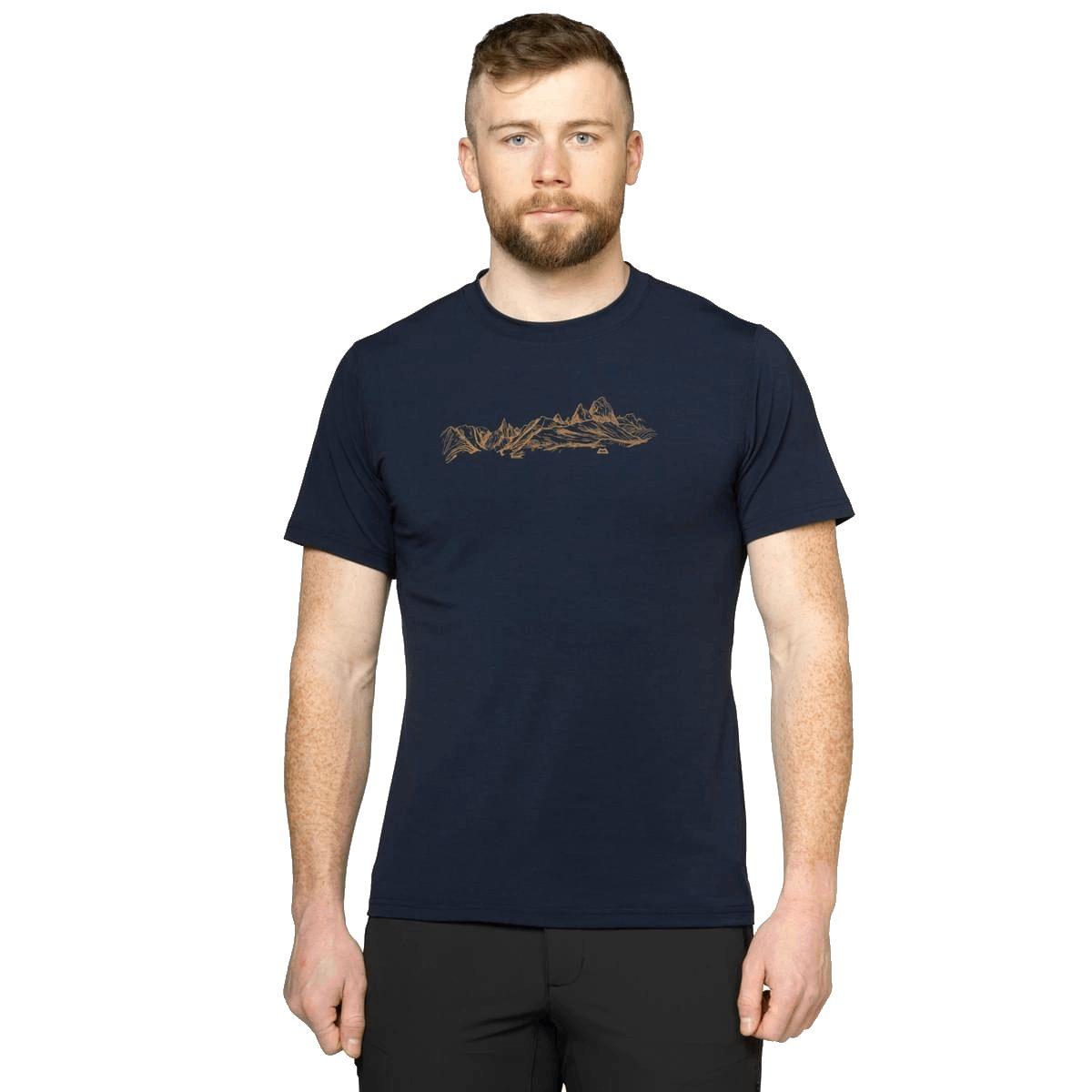Mountain Equipment Kurzarmshirt Groundup Skyline Mens Tee Cosmos