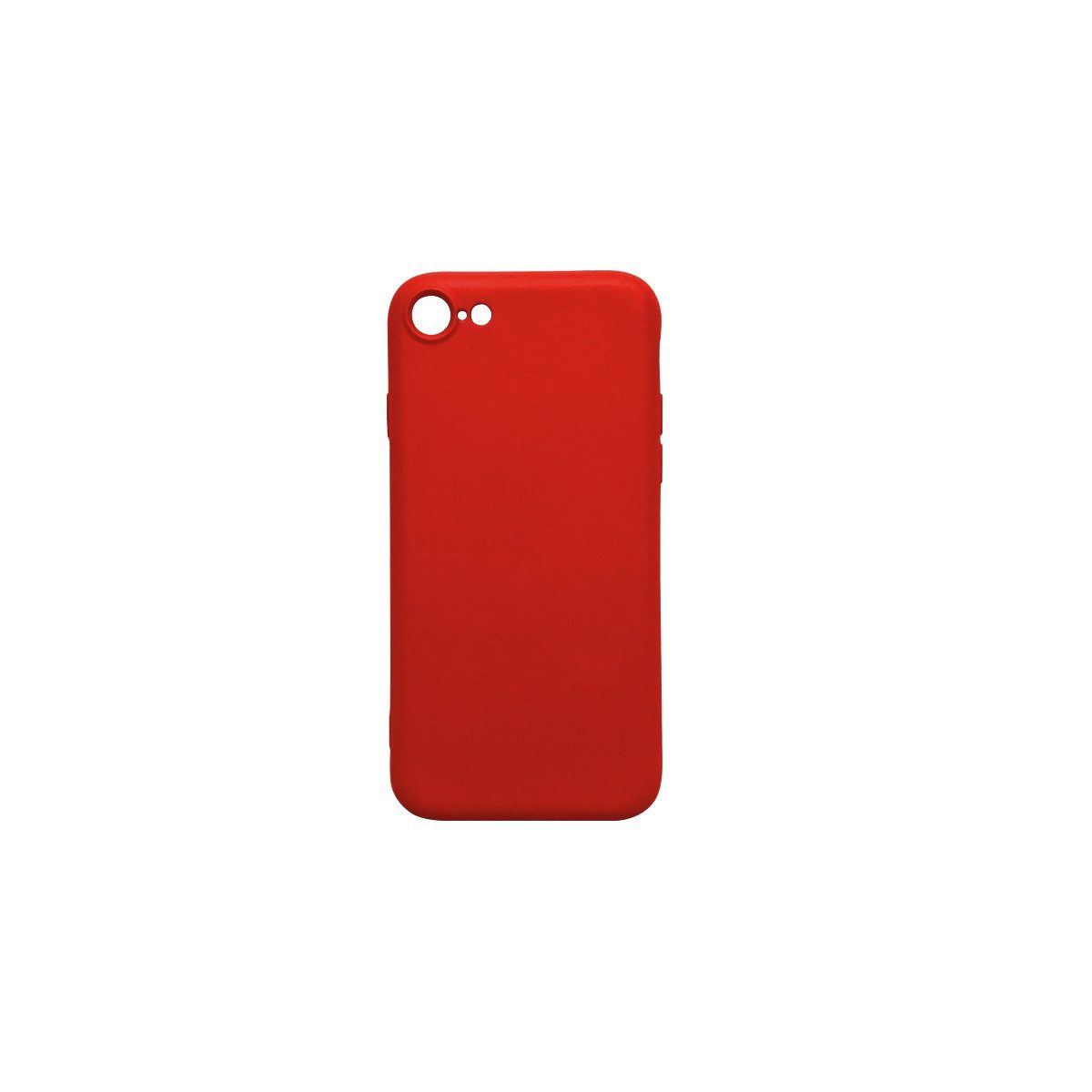 Ventarent Handyhülle Handy Hülle Case rot passt für iPhone SE 2. + 3. Generation 4,7", rot, vergilbungsfrei, wireless charging