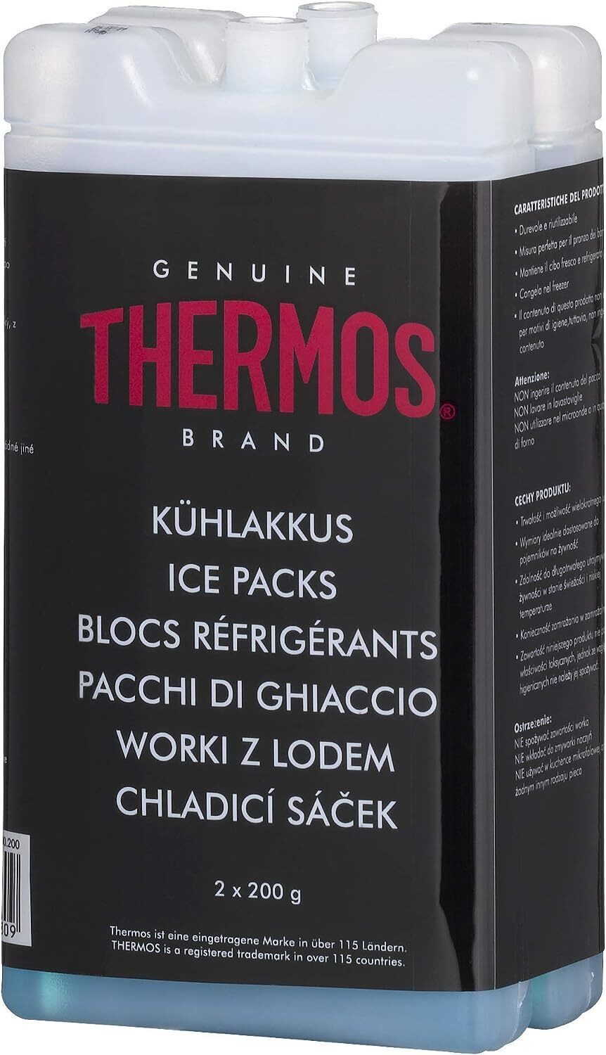 THERMOS Kühlbox 8x200ml PREMIUM Kühlakku Kühlpack Kühlelemente für Kühltasche Kühlbox, Kühlakkus Kühlakkus 8er Set Kühlzubehör Kühlpacks Set Kühlung – Bild 2 von 4