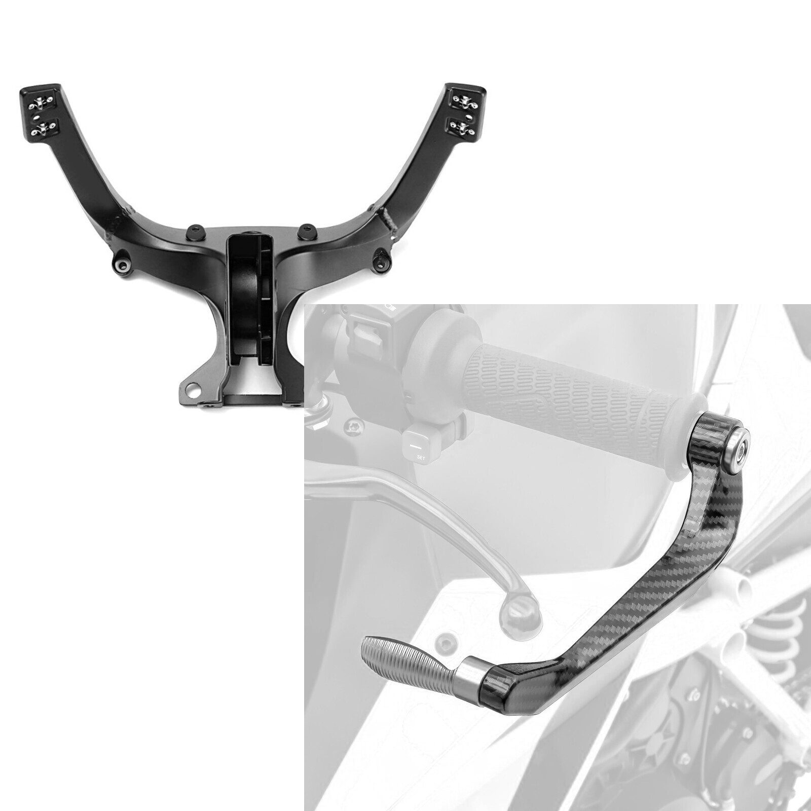 Zaddox Motor-Schutzhülle Set: Verkleidungshalter passend für Ducati 1198 / 1098 / 848 / Evo Ver