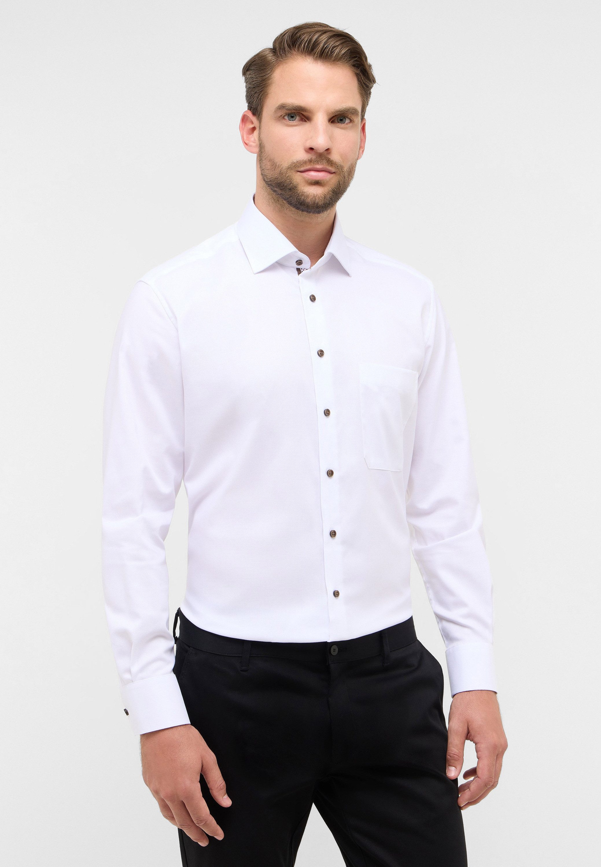 Eterna Langarmhemd COMFORT FIT NON IRON günstig online kaufen