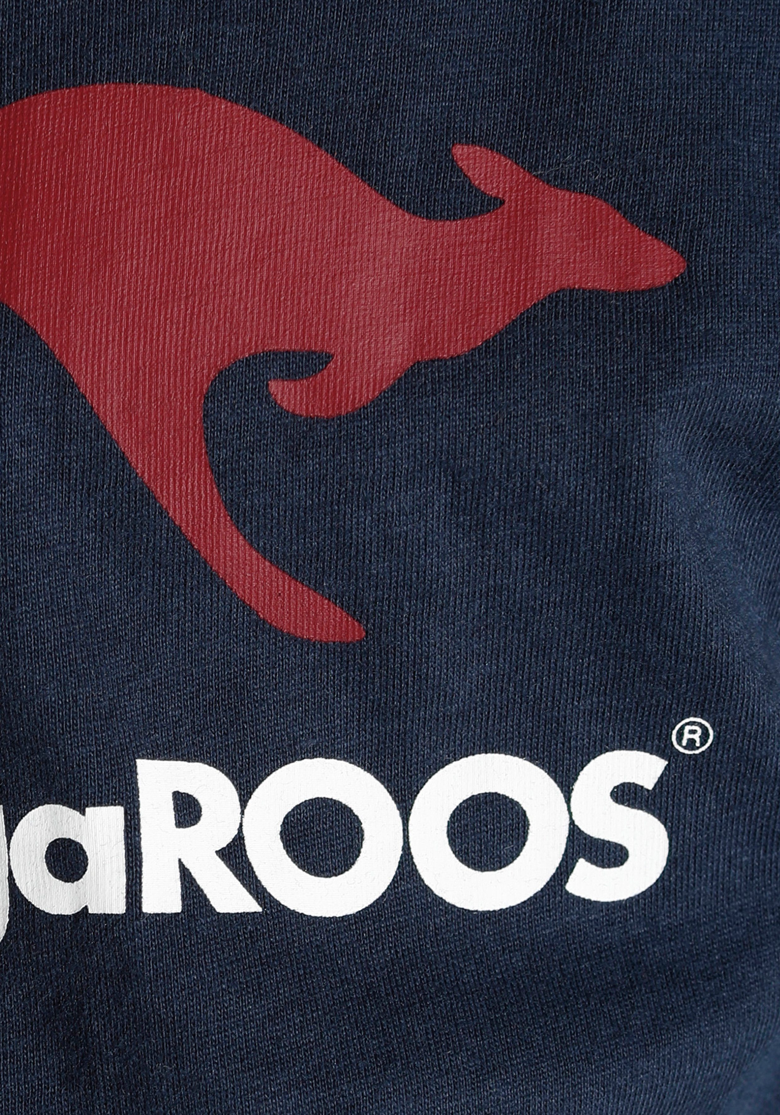 Langarmshirt KangaROOS Basic Logo