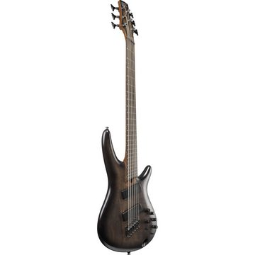 Ibanez E-Bass, Bass Workshop SRC6MS-BLL Multiscale Crossover Bass Black Stained Bur