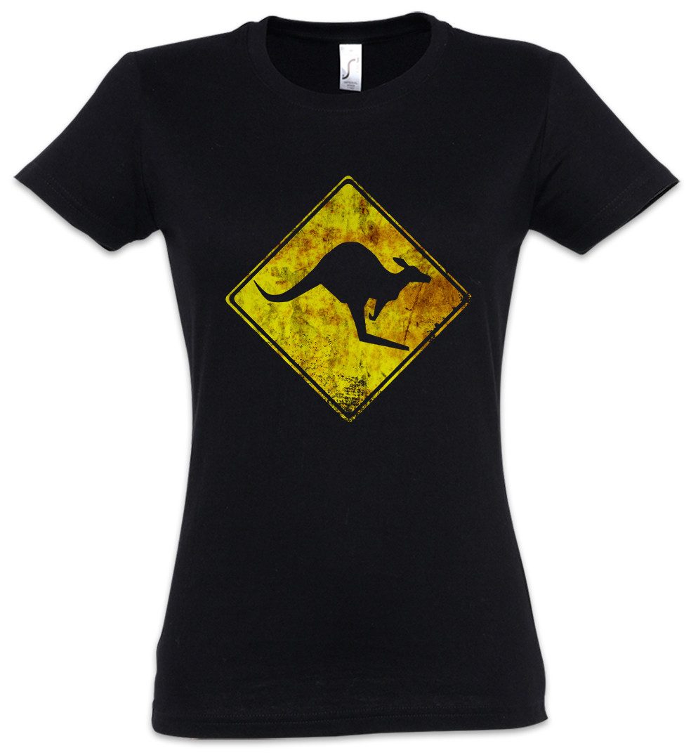 Urban Backwoods Print-Shirt Kangaroos Crossing Vintage günstig online kaufen