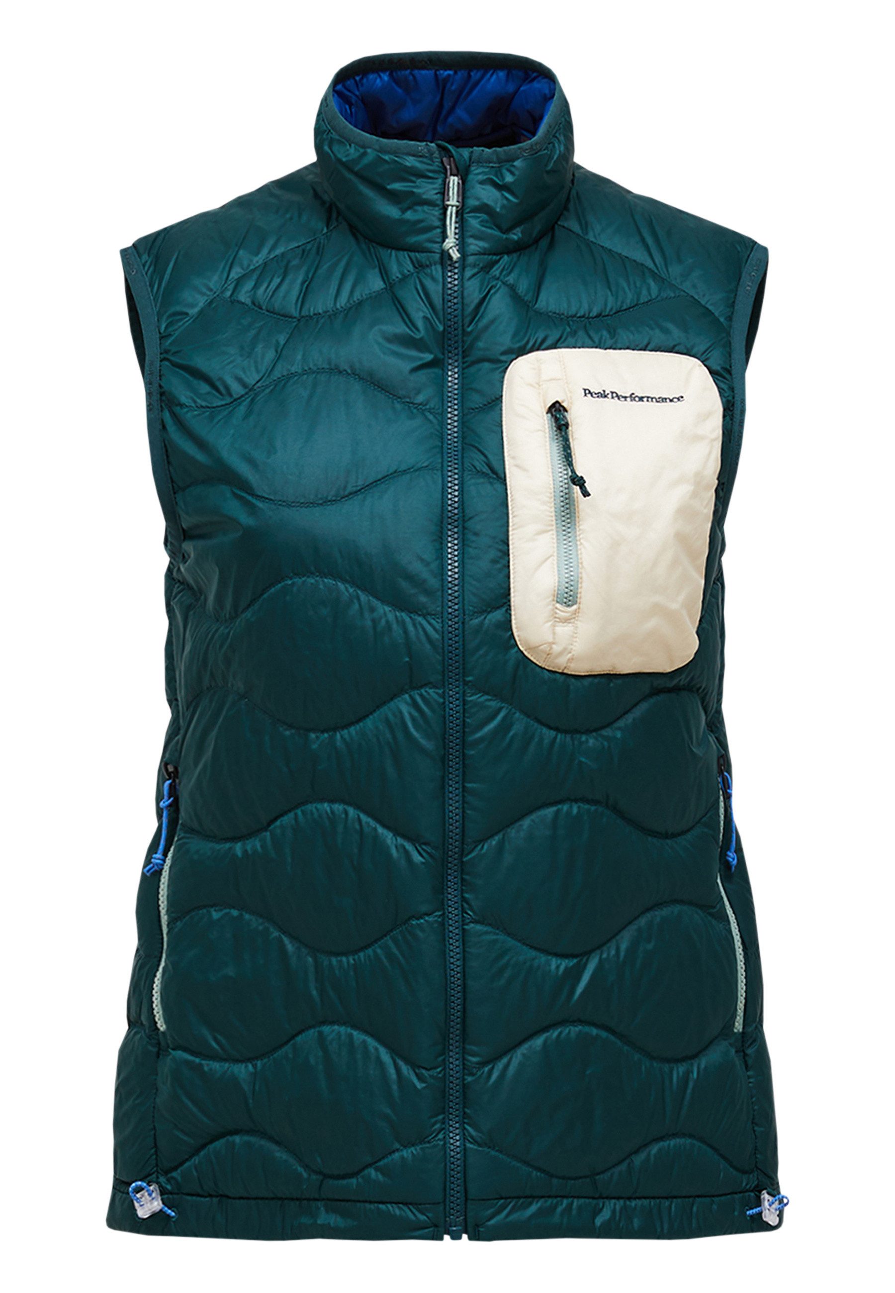 Peak Performance Daunenweste W Helium Utility Down Vest mit dezenten Farbdetails