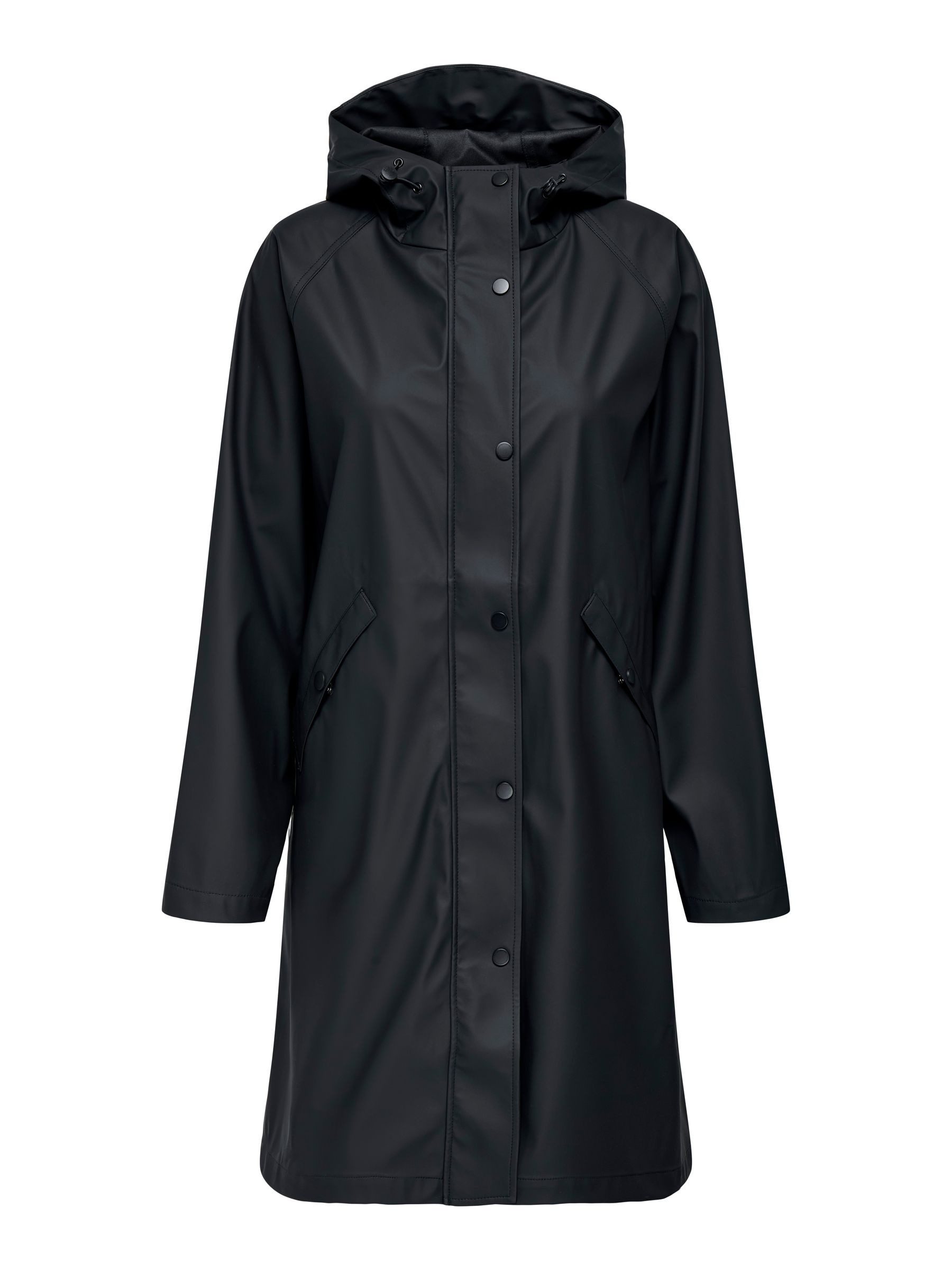 Regenjacke Wasserdichter Regenmantel – Modischer Mantel mit Kapuze