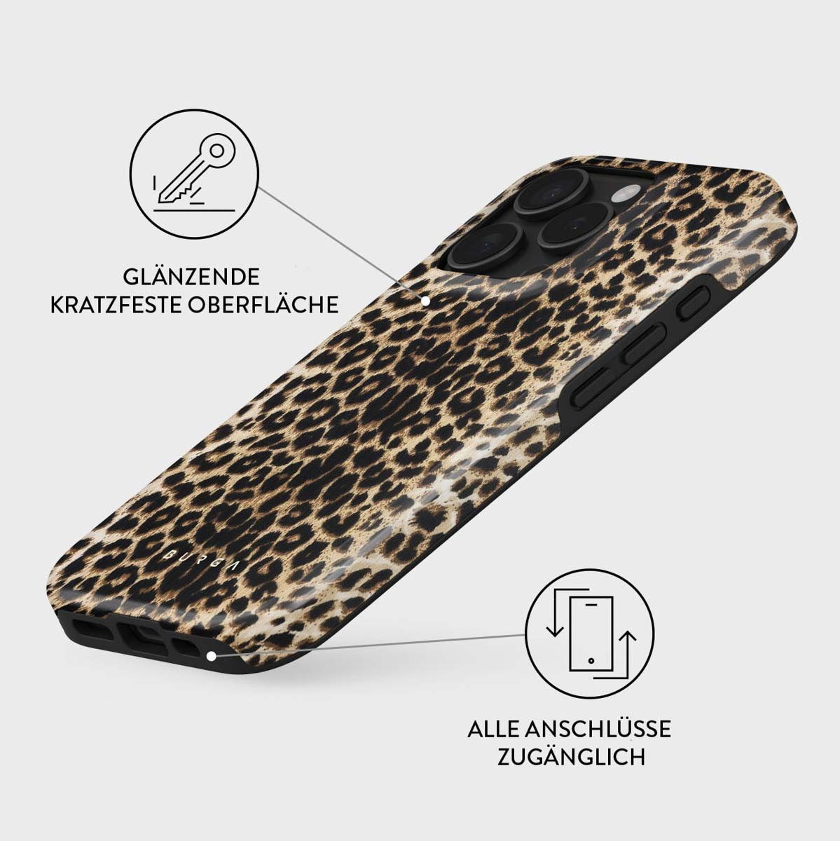 BURGA Backcover Burga Tough Back Cover Apple iPhone 16 Pro Max - Player