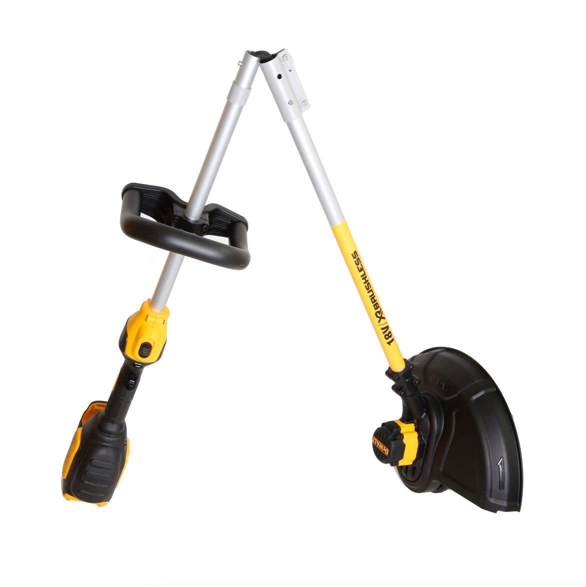 DeWalt Akku-Rasentrimmer DCM 561 PBS Akku Rasentrimmer 18 V Brushless + 2x Akku 4,0 Ah