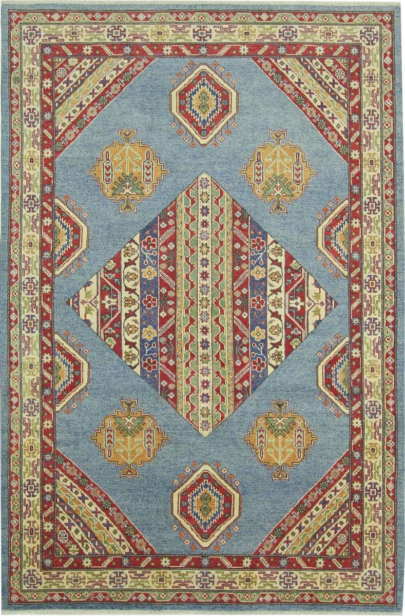 Orientteppich Kazak 186x281 Handgeknüpfter Orientteppich, Nain Trading, rechteckig, Höhe: 5 mm