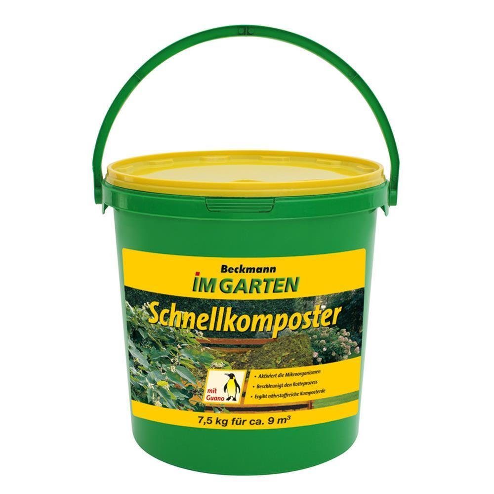 Beckmann IM GARTEN Kompostbeschleuniger Schnellkomposter mit Guano 7,5