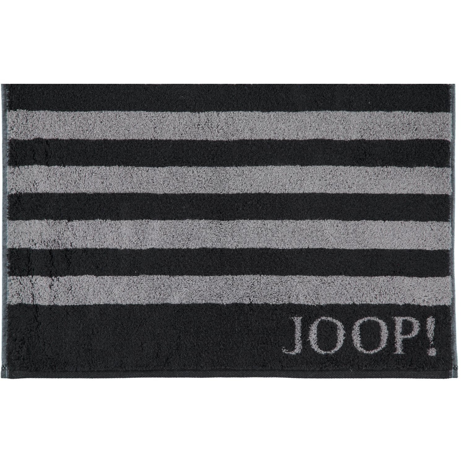 Joop! Handtücher schwarz Baumwolle Classic 1610, 100% Stripes