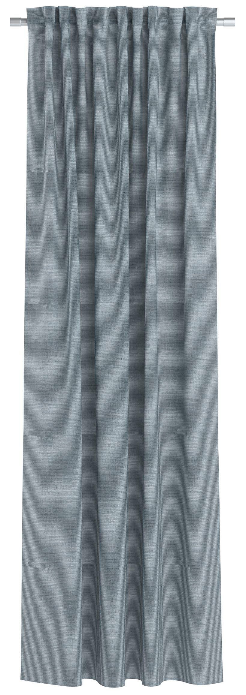 Neutex for you! Vorhang ALLEY-ECO (1 St), Multifunktionsband, halbtransparent, Jacquard, Halbtransparentes Streifendesign
