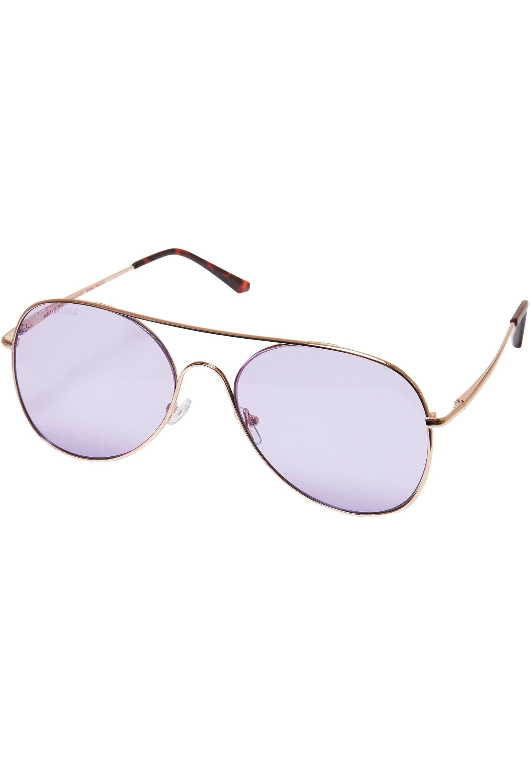 URBAN CLASSICS Texas Unisex Sunglasses Sonnenbrille gold/lilac