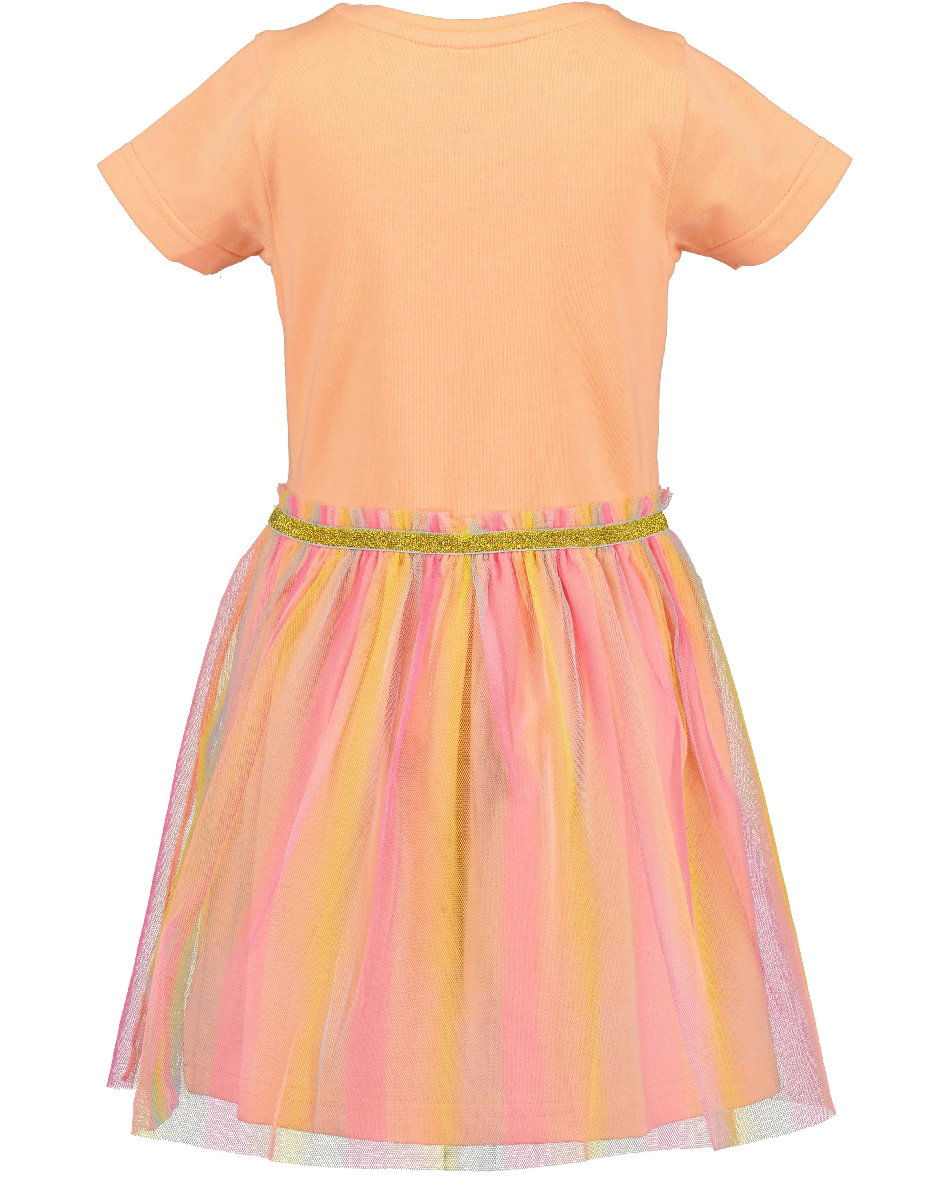 Blue Seven Jerseykleid (1-tlg) mit aufgesetztem Tüllrock und tollem Frontmotiv