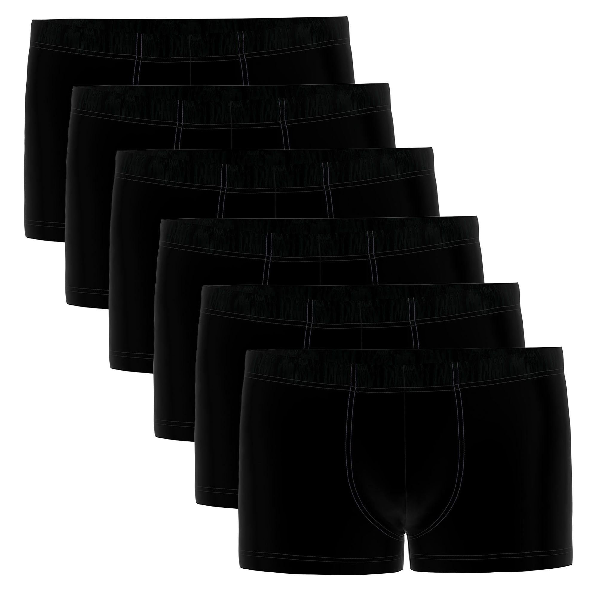 Boxer Herren Boxershort 6er Pack Baumwolle
