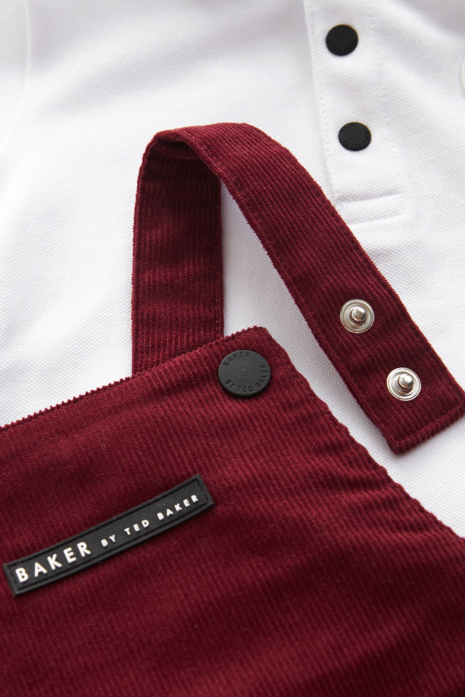 Baker by Ted Cord-Latzhose & (2-tlg) Baker Baker Baker Shirt Polo-Shirt Ted by und Hose