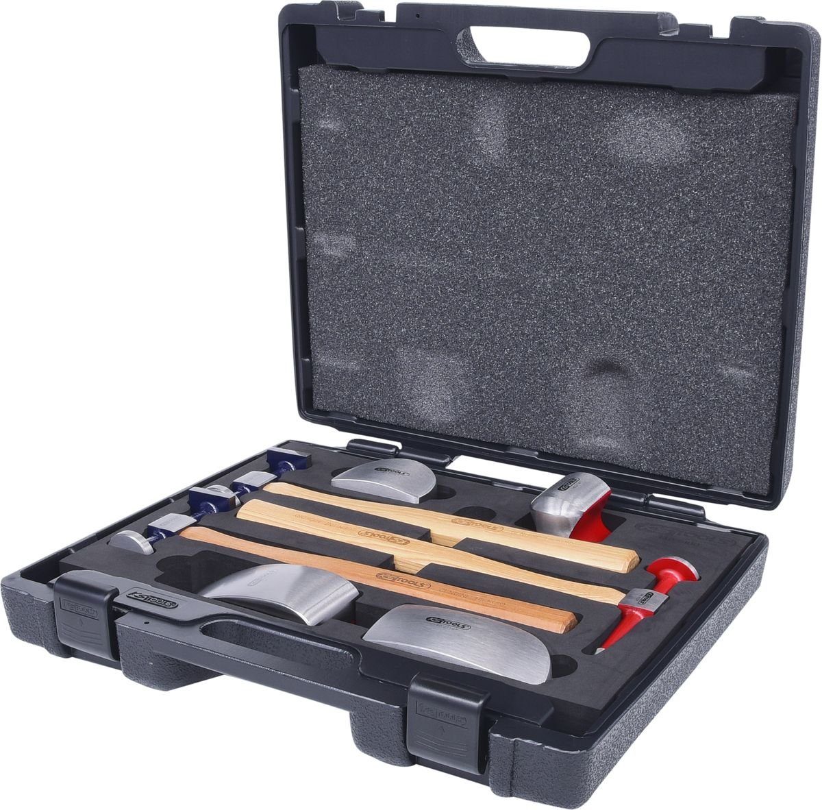 KS Tools Gabel- und Ringschlüssel Karosserie-Ausbeul-Satz, 7-tlg (140.2100)