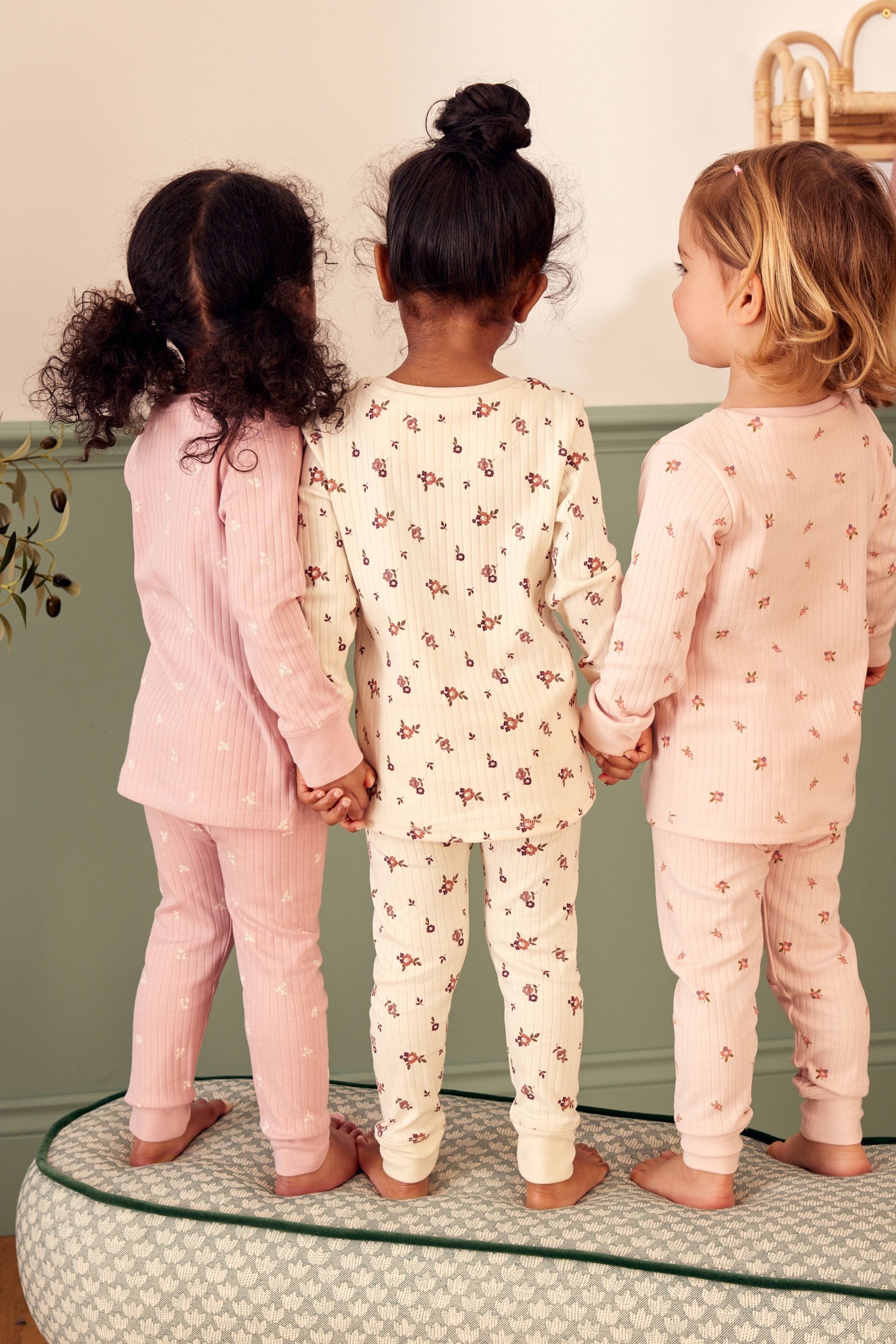 Next Pyjama Schlafanzüge mit floralem Muster, günstig online kaufen
