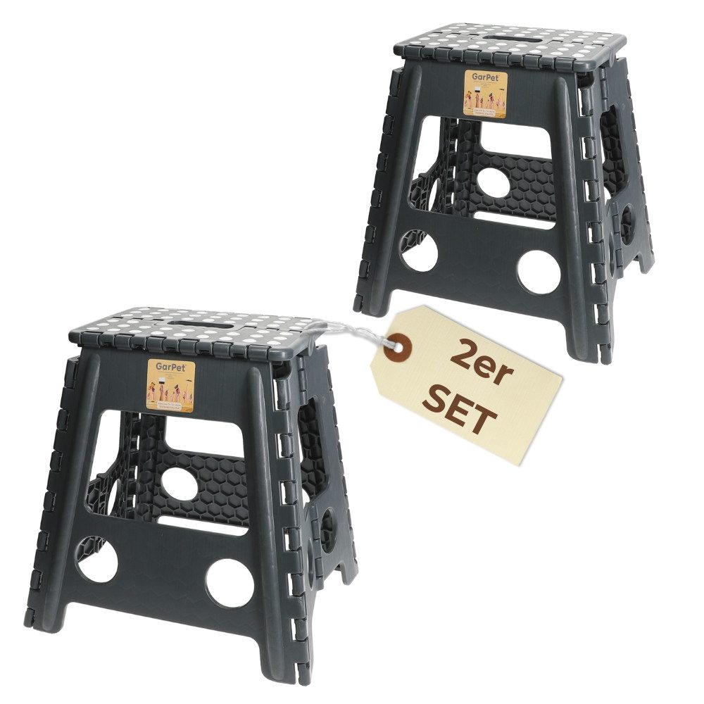 Campinghocker 2x Klapphocker Faltbar Ultraleicht Falt Tritt Camping Angel Hocker