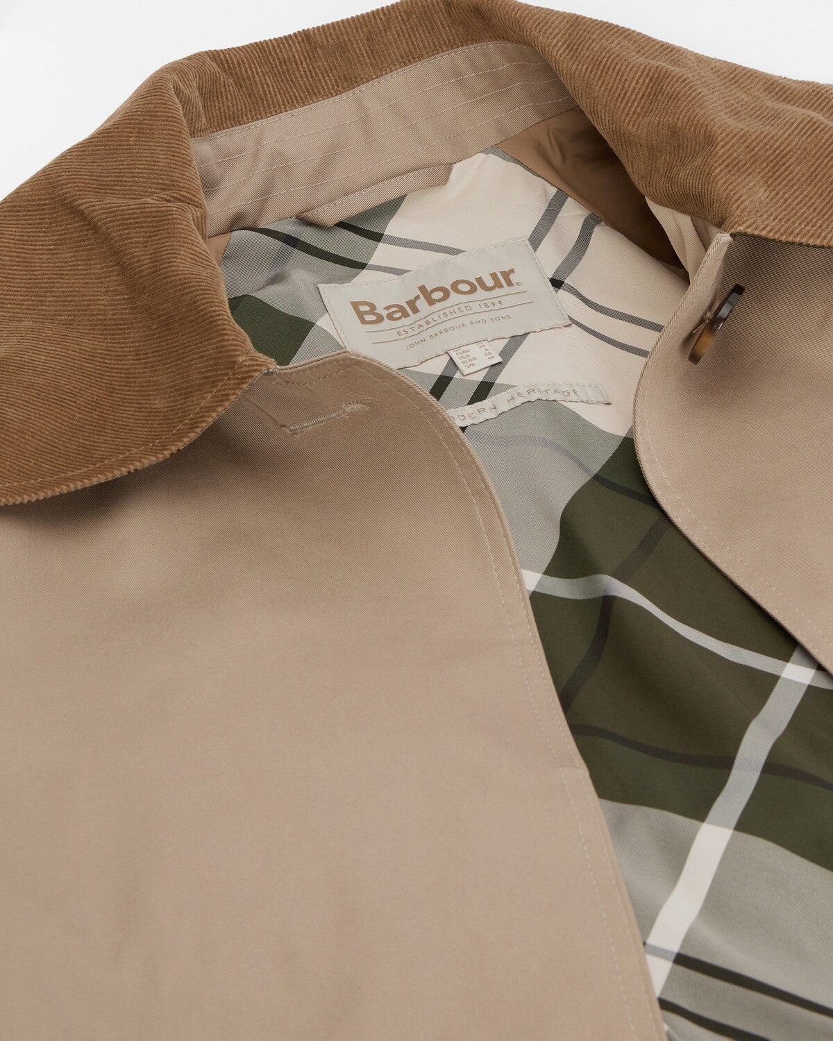 Barbour Funktionsmantel Langer Mantel Reagan Wasserabweisend