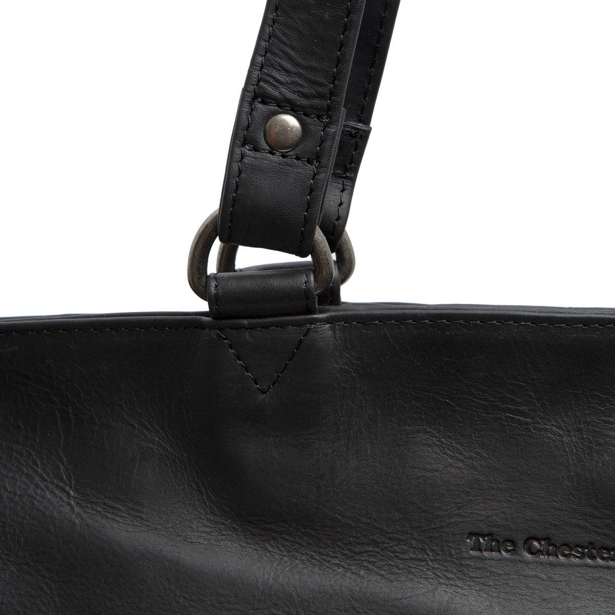 The Chesterfield Brand Schultertasche Wax Pull-up Leder Shopper Berlin (ein Stück, 1-tlg., ca. B/H/T 36/36/15 cm), Leder