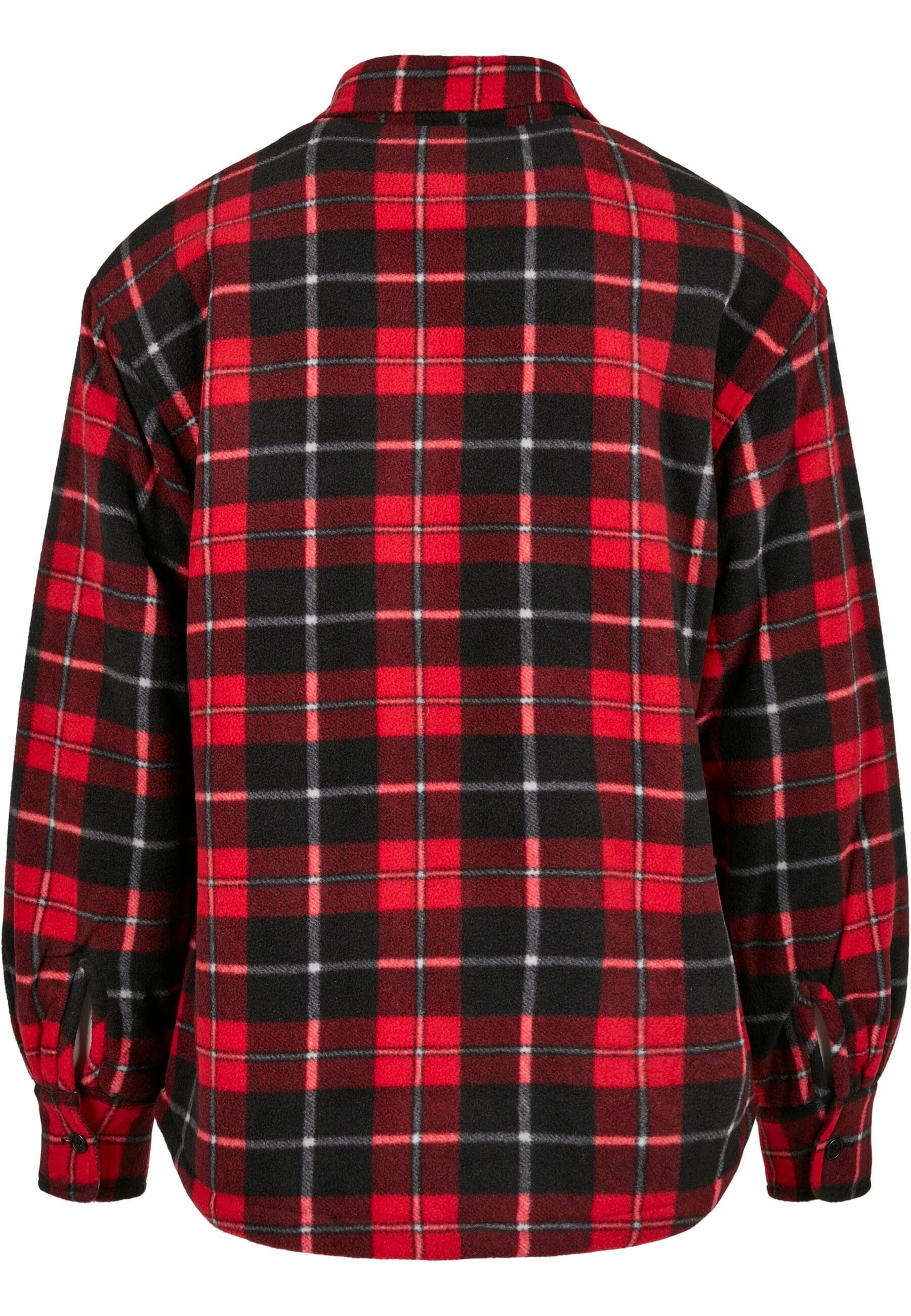 URBAN CLASSICS Allwetterjacke Urban Classics Herren Plaid Teddy Lined Shirt günstig online kaufen
