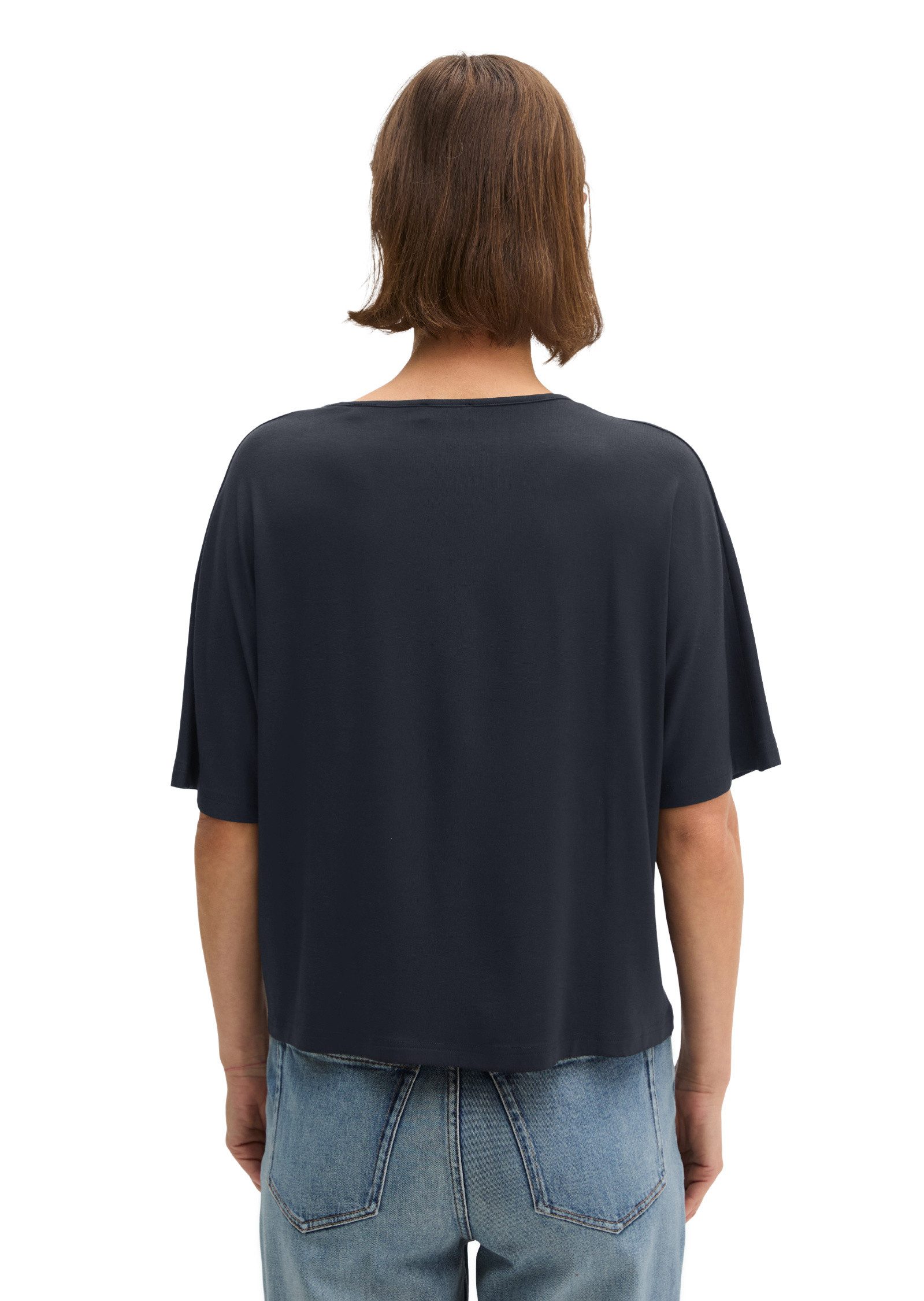 Marc O'Polo T-Shirt aus Viskose-Stretch-Jersey