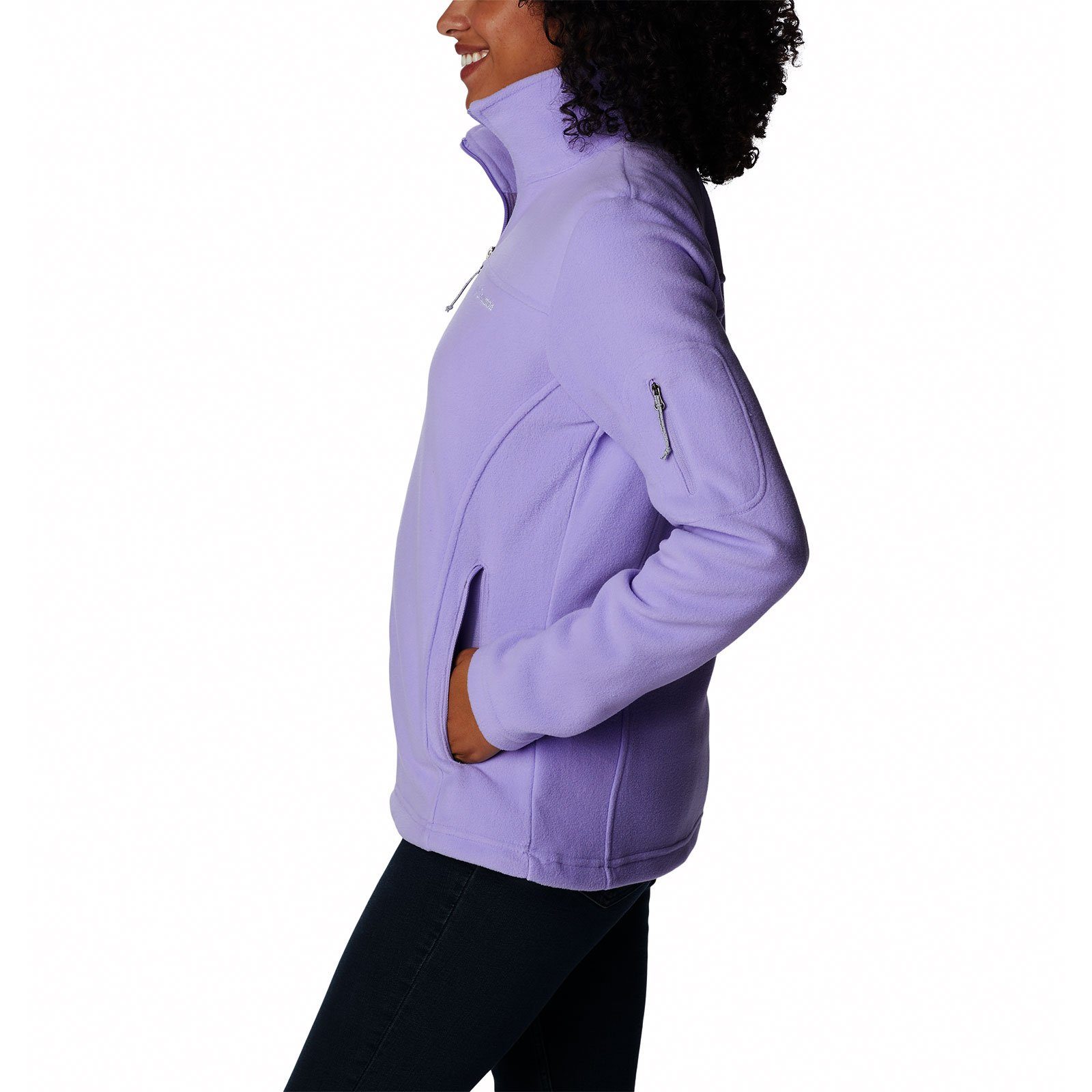 Trek frosted II Oberarmtasche Fleecejacke Fast purple mit 535 Columbia