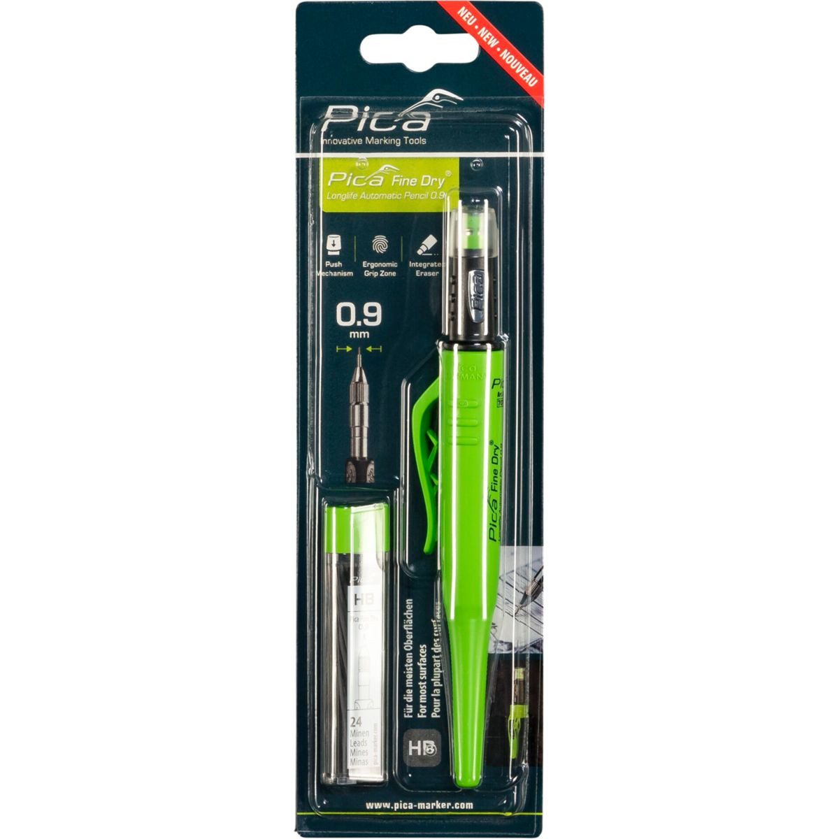 Pica-Marker Kreidemarker Pica Fine-Dry Bundle 1x 7070 + 1x 7030