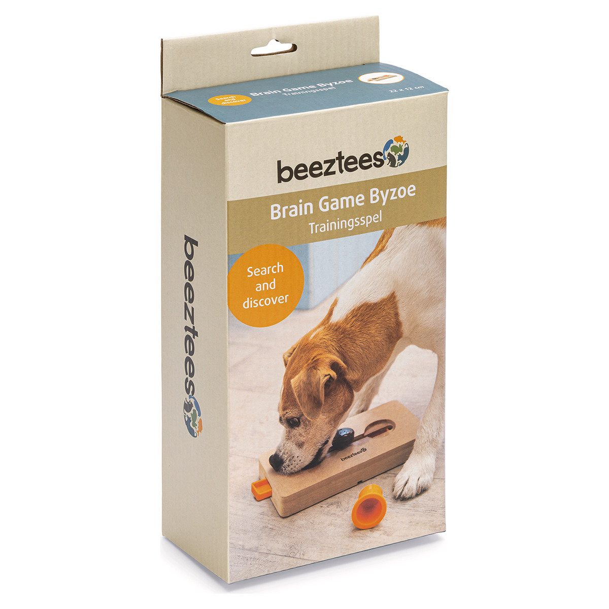 Beeztees Tier-Intelligenzspielzeug Hundespielzeug Byzoe Holz