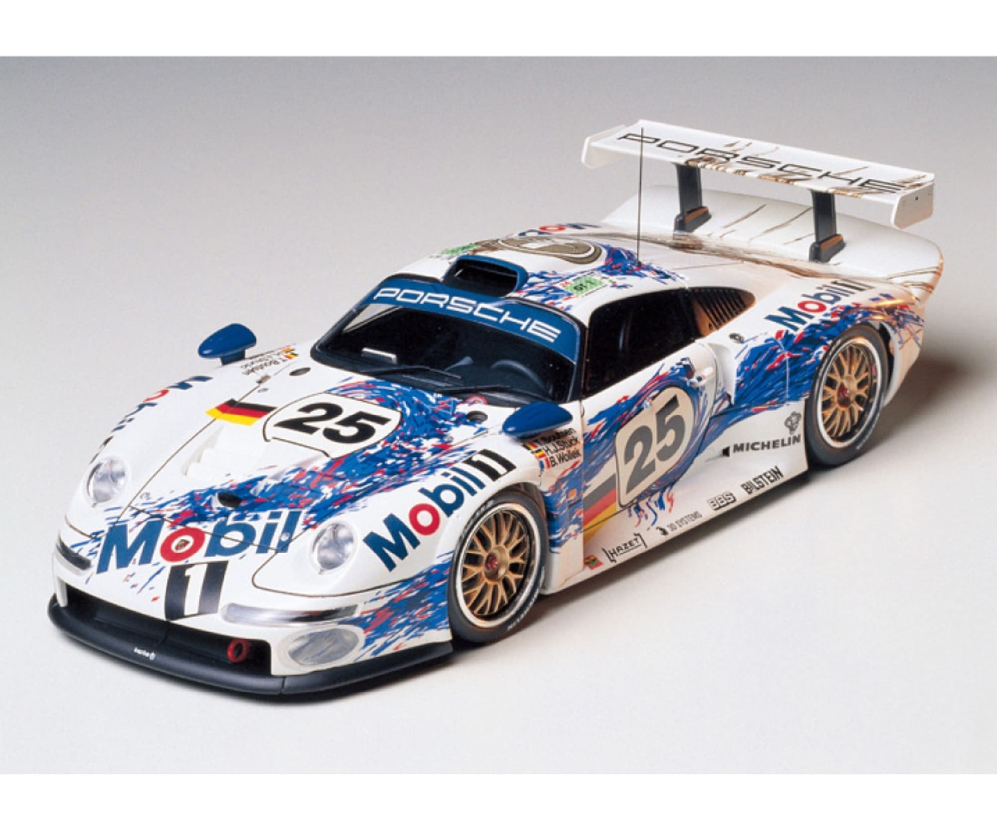 Tamiya Modellbausatz Tamiya 1:24 Porsche 911 GT1 LeMans `96 Werkst. Modellbausatz