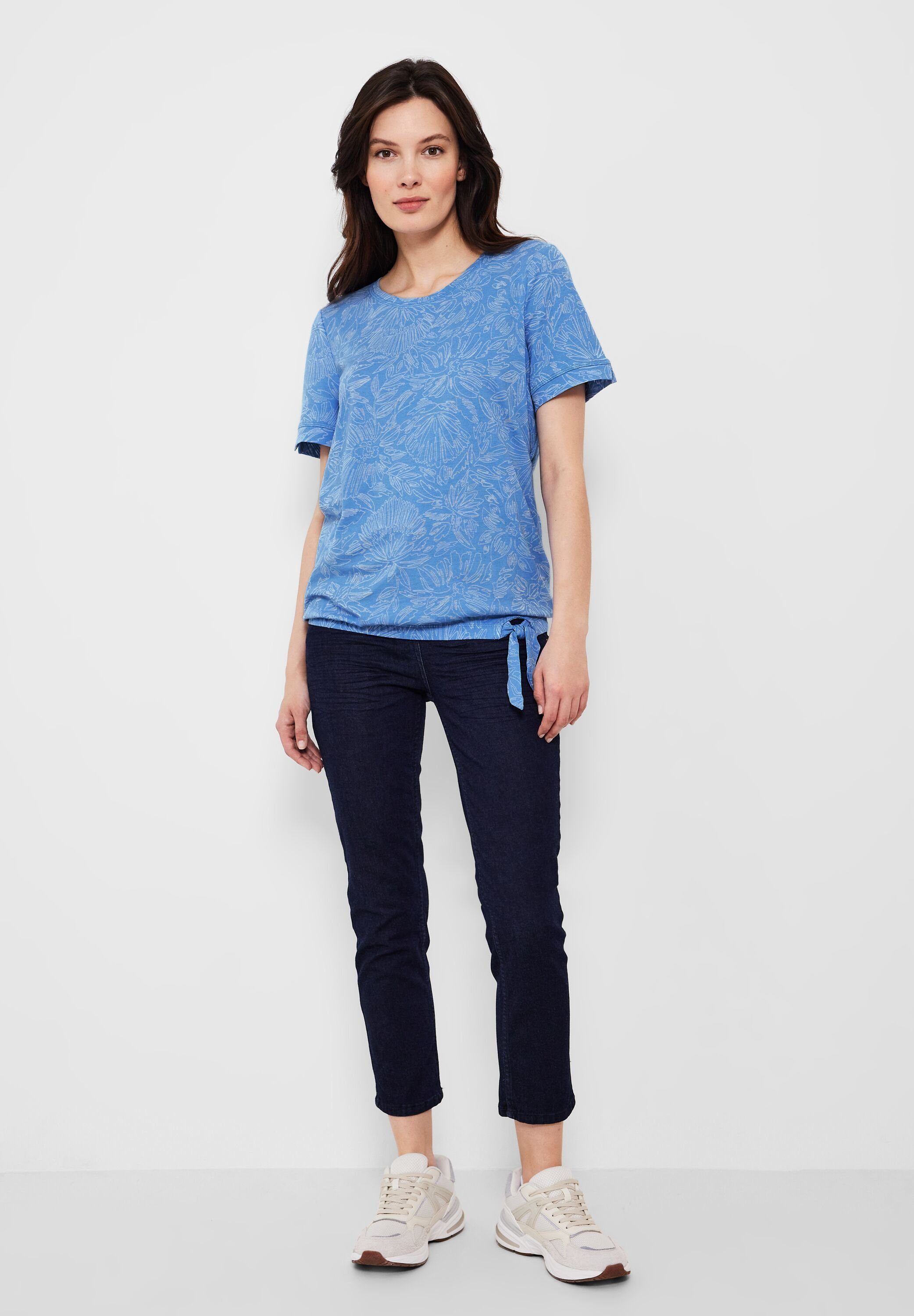 Cecil T-Shirt blue marina