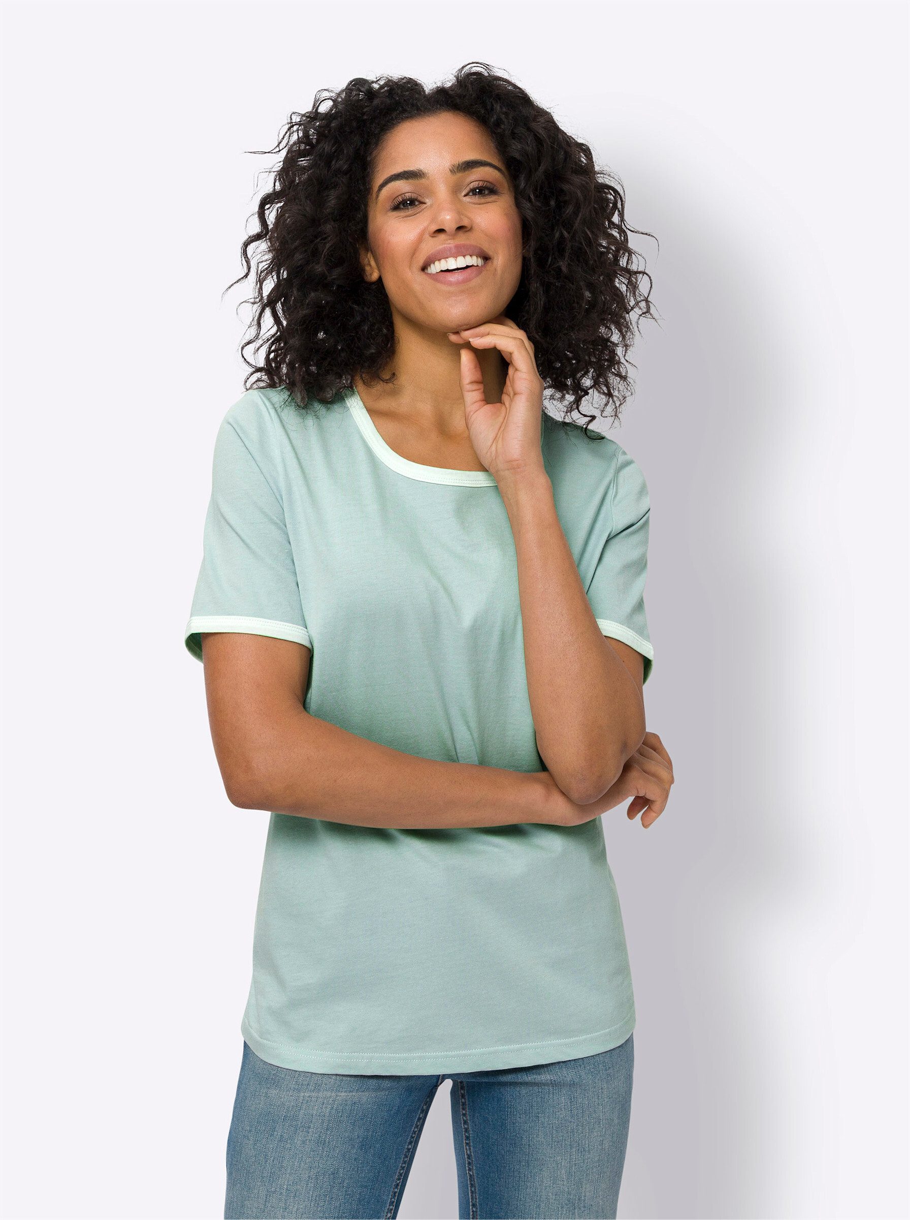 Sieh an! T-Shirt Shirt Kurzarm
