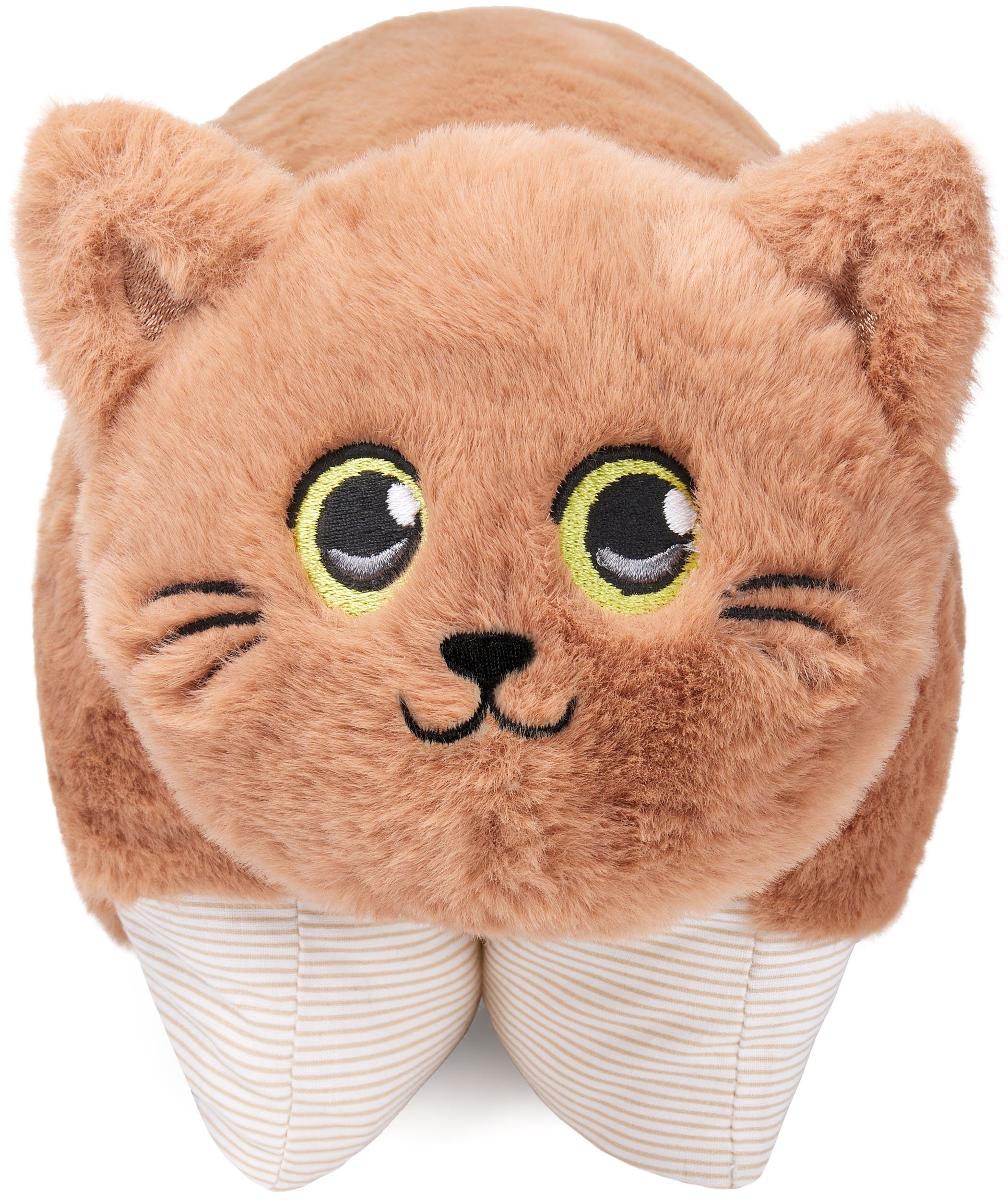 BRUBAKER Kuscheltier Katze - 2 in 1 Plüschtier und Kuschelkissen - 40 x 30 günstig online kaufen