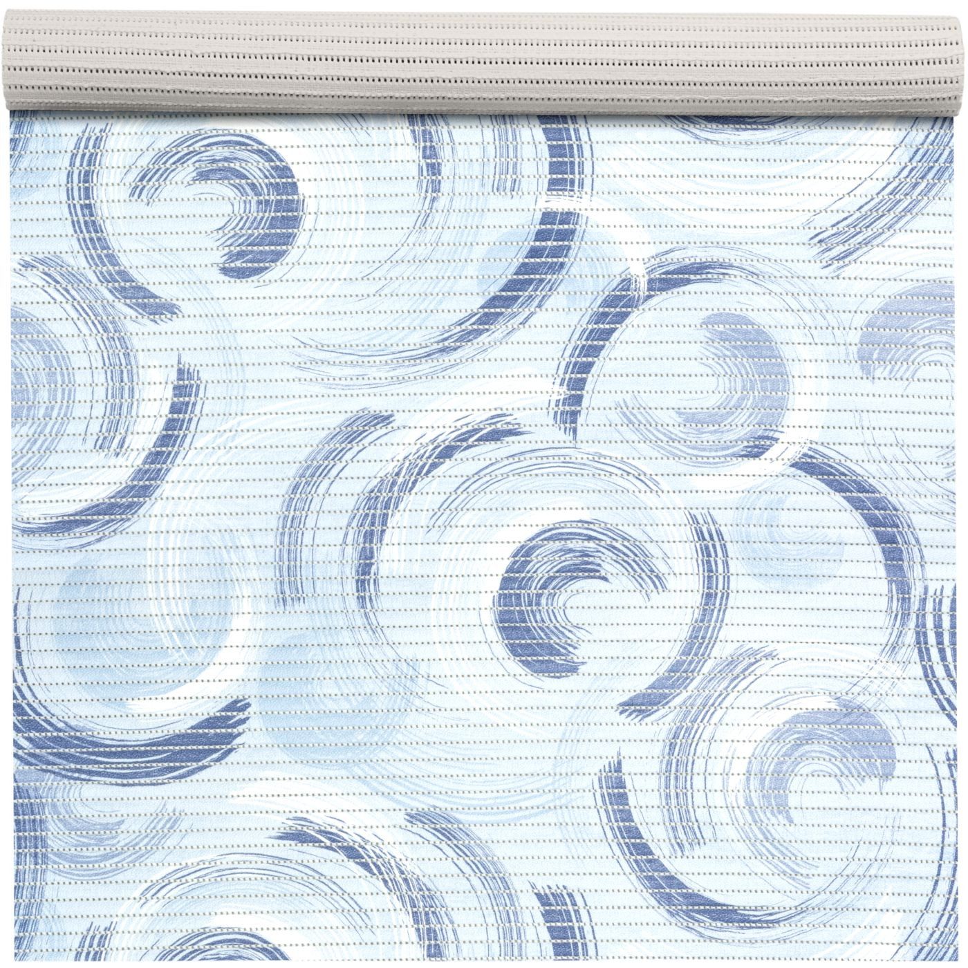 ANRO Schaum-Badematte pflegeleicht Kreis rutschfeste Duschmatte mit Drainage, Höhe 5 mm, Drainage, hält die füße warm, isolierend, Kunststoff, Rechteckig, Weichschaummatte 100x65cm Rechteckig RAW Blau