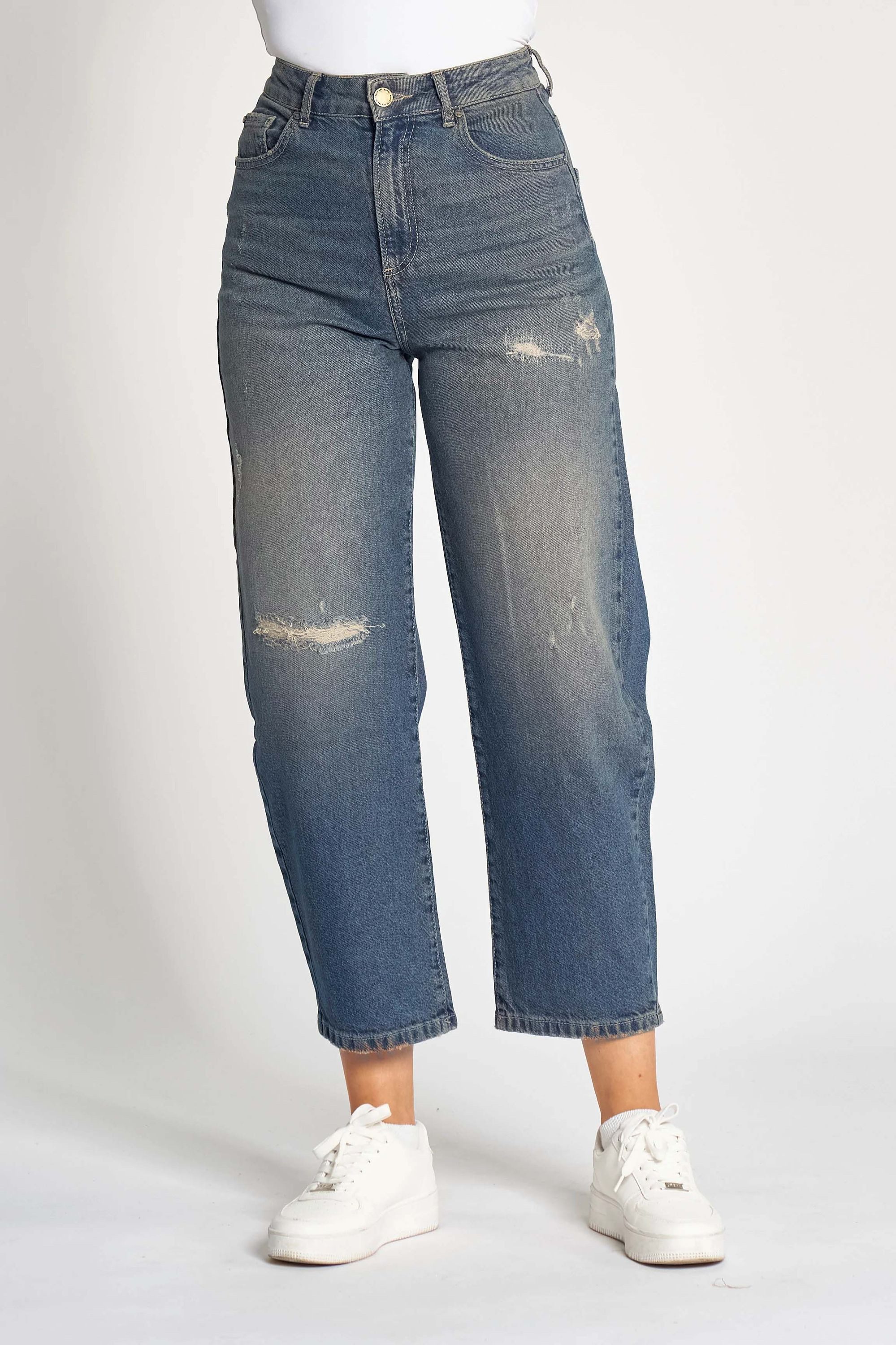 Zhrill 7/8-Jeans ZHIZA Denim Pant BLUE günstig online kaufen