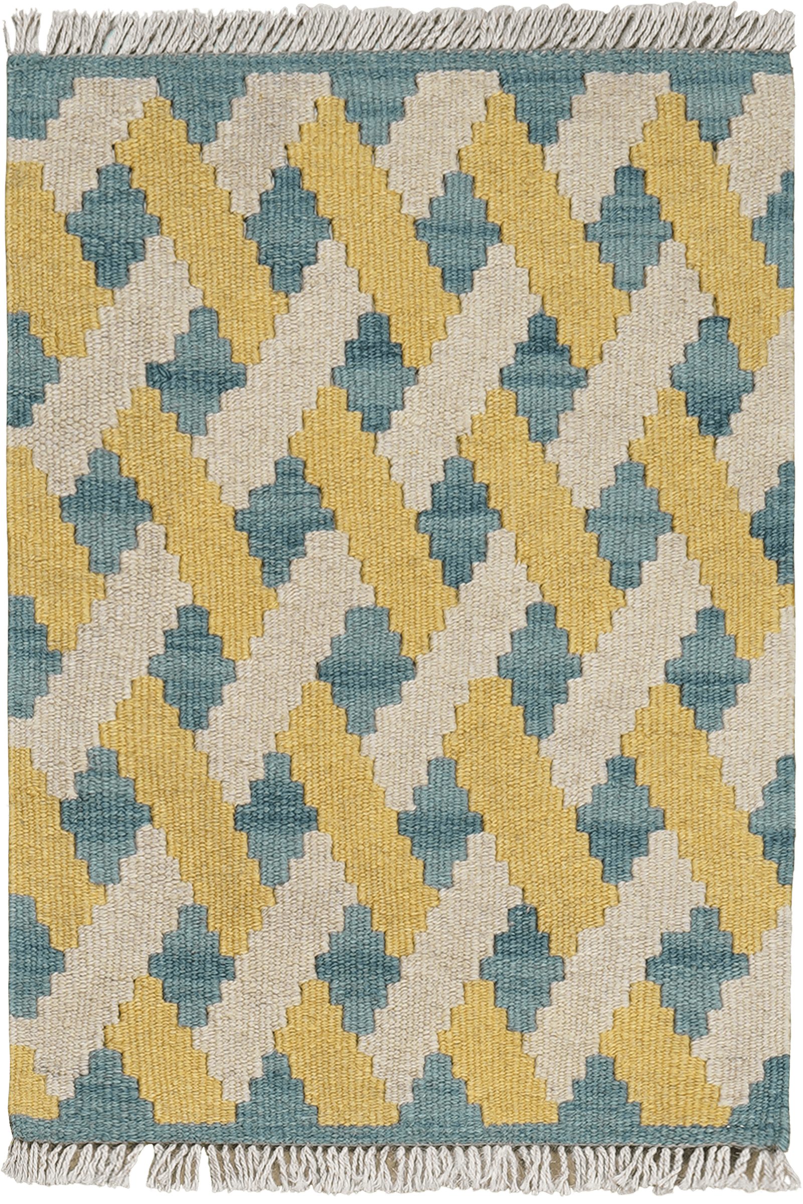 Looma Teppich Kelim Gashgai 61x43cm, rechteckig, Höhe: 5 mm, Gashgai, Schurwolle, Unikat