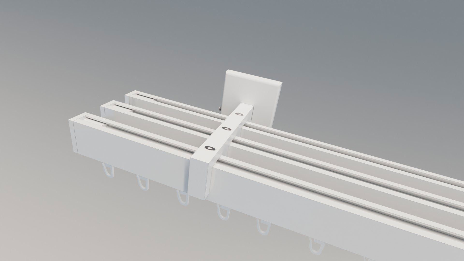 indeko Gardinenstange "Colombes" 1 läufig-läufig Wunschmaßlänge Komplett-Se günstig online kaufen