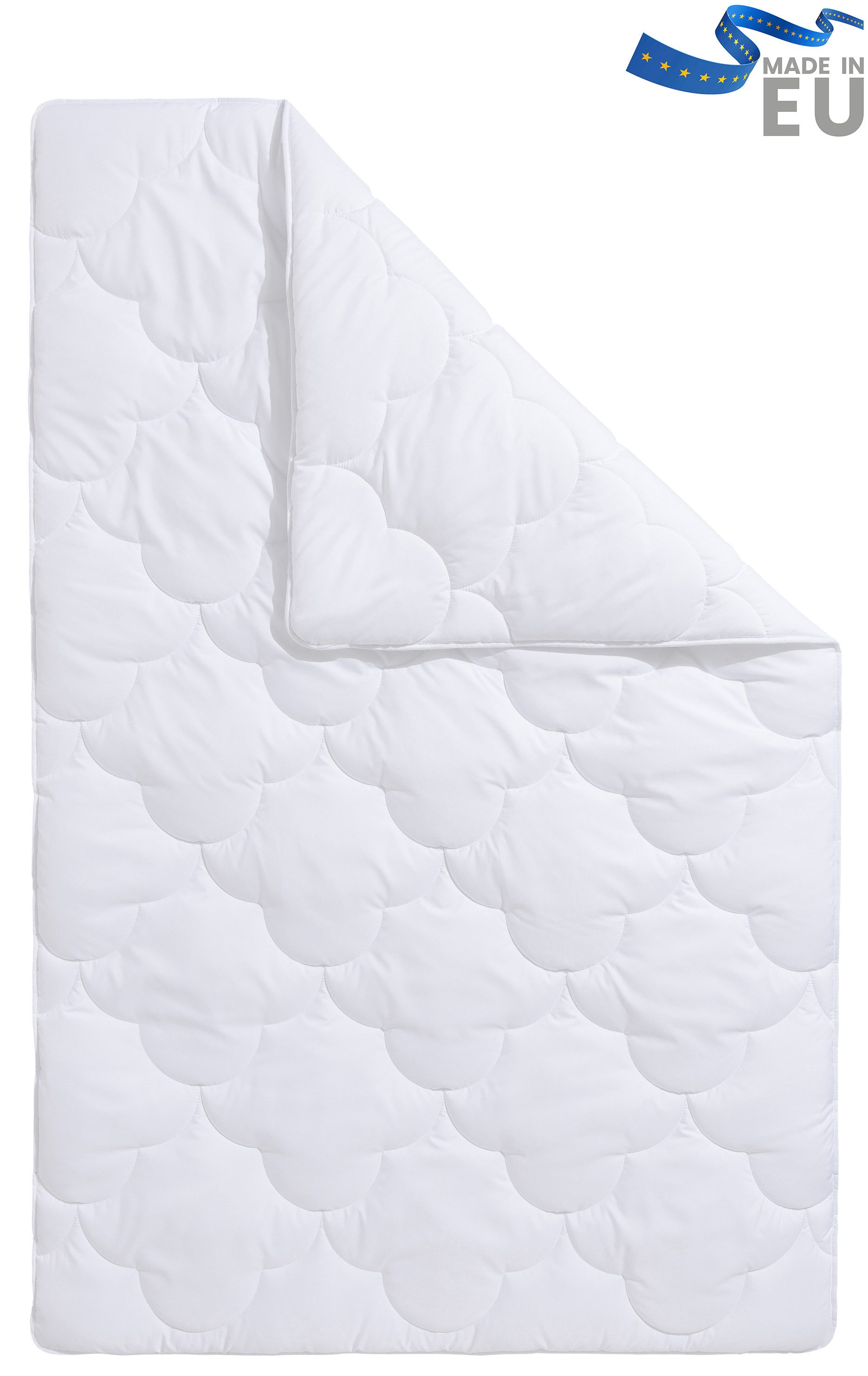 OTTO home Microfaserbettdecke Mondschein, Bettdecke 135x200 cm, 155x220 cm, 200x200 cm, Füllung: Polyester, Bezug: Polyester oder antibakteriellen Microfaser, Bettdecken, Sommer, Winter; allergiker geeignet (Hausstauballergiker)