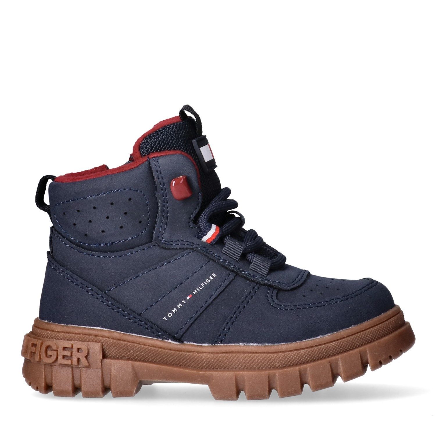 Tommy Hilfiger Schnürboots Winterboots, Stiefel mit Profilsohle
