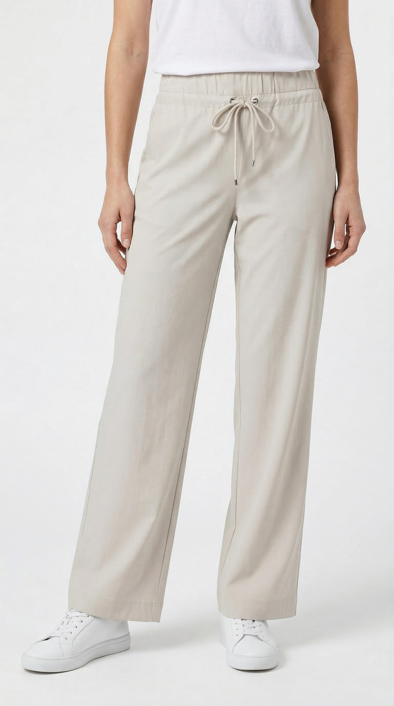 MAC Stoffhose EASY WIDELEG sehr elastische Qualität, angenehmer Griff und hoher Tragekomfort