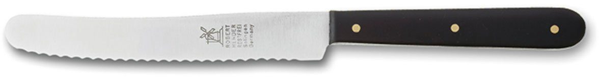 Windmühlenmesser Нож для булочек, Frühstücksmesser, Wellenschliff rostfrei Kunststoff-Griff