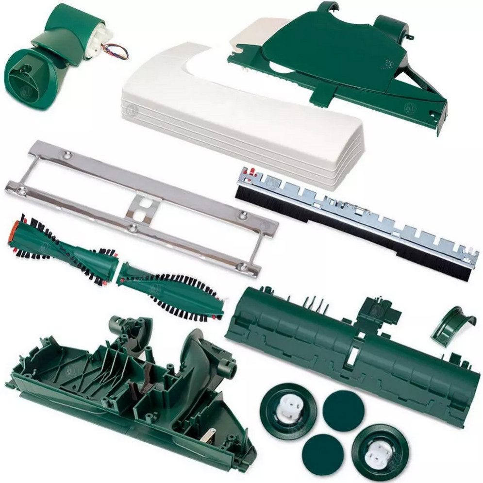 PRIMEBAG Bodendüse Spar Set passend für Vorwerk Elektrobürste EB 350 351 - Reparaturset