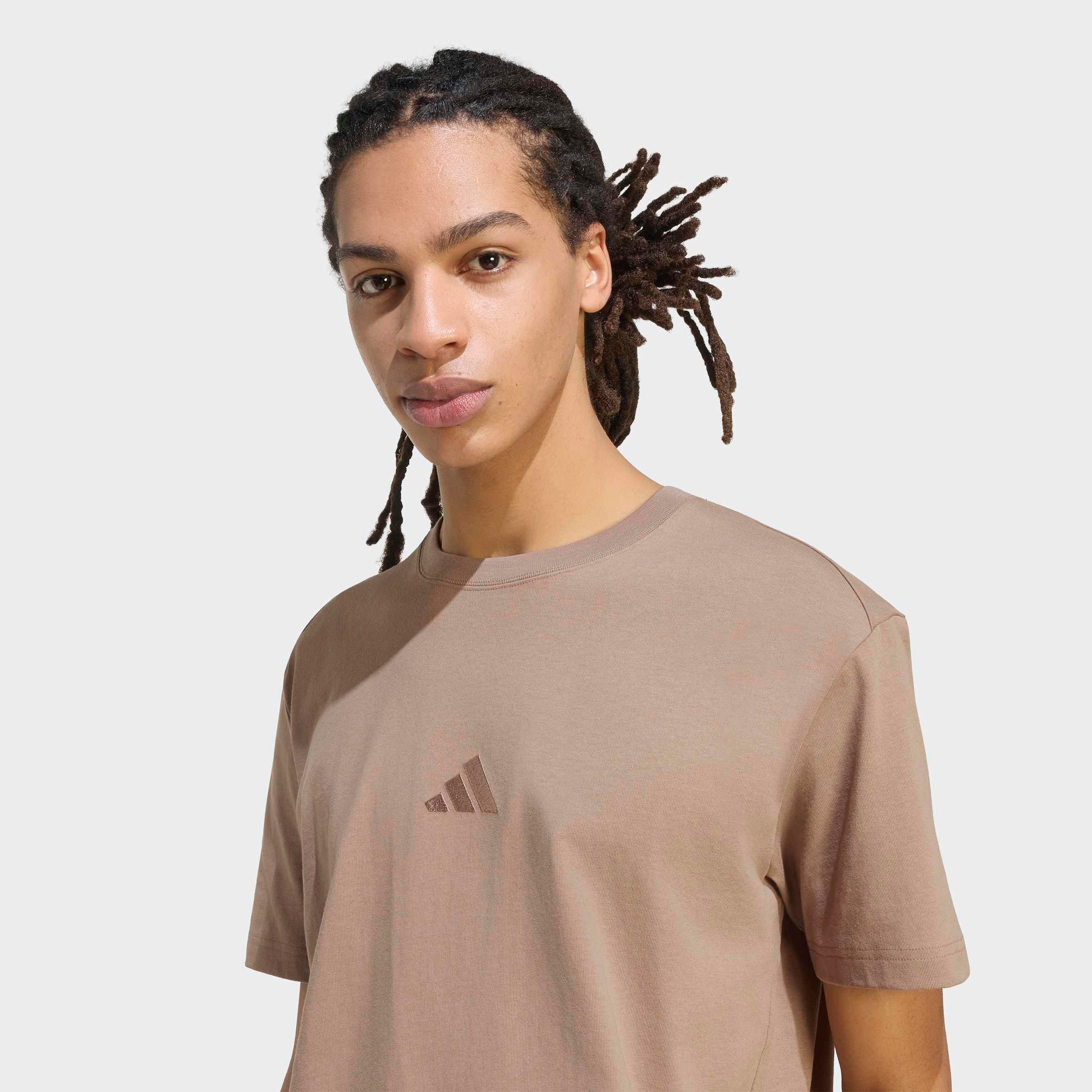 adidas Sportswear T-Shirt M AK SL TEE ohne Verschluss, aus Baumwolle, normale Länge