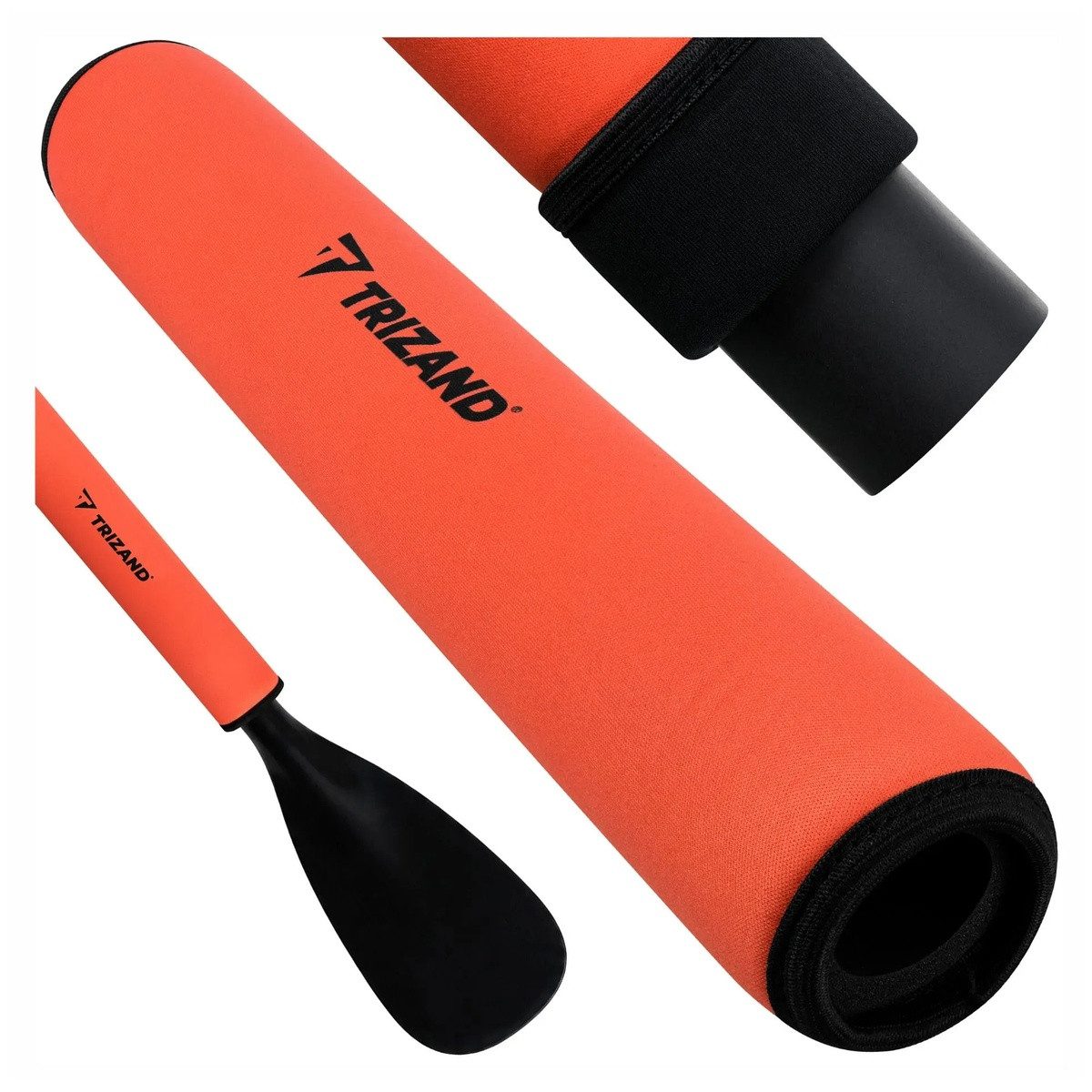 Wisam SUP Paddel Schwimmer 33cm orange Trizand Handpaddel