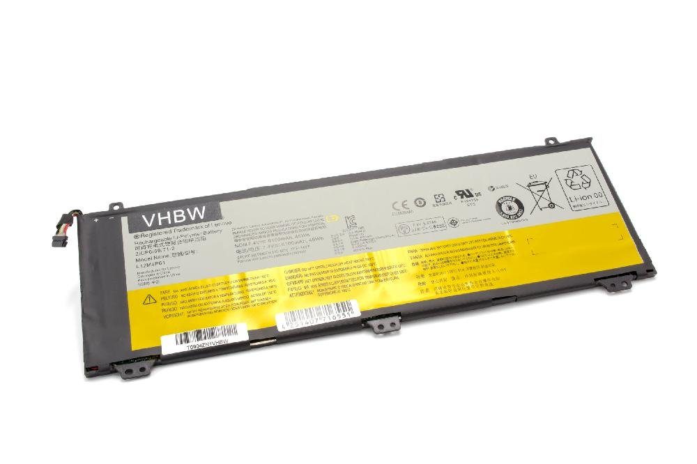 vhbw kompatibel mit Lenovo IdeaPad U330p, U330 touch, U330t Laptop-Akku Li-Polymer 6100 mAh (7,4 V)