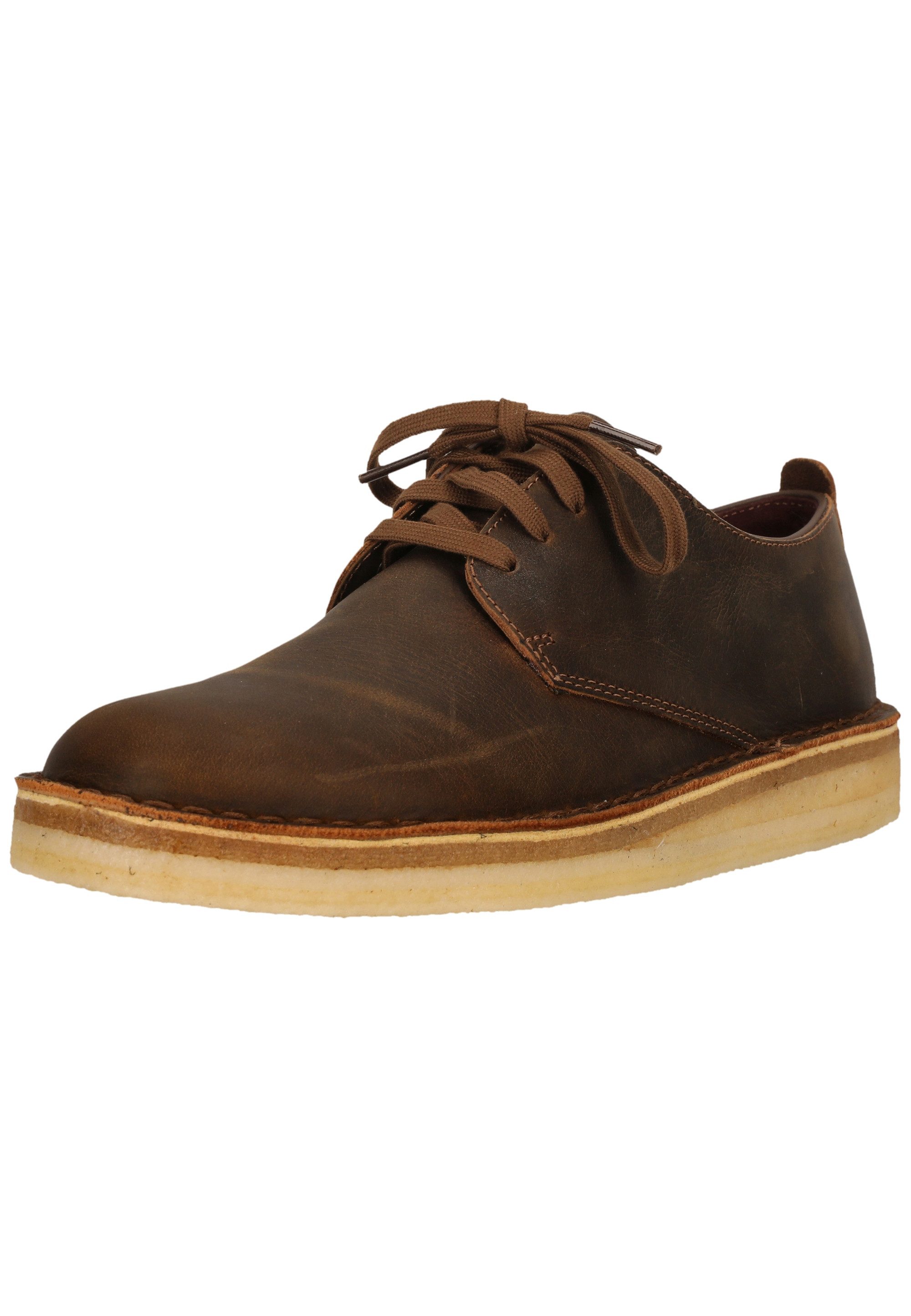 Clarks Coal London Beeswax Schnürschuh mit zeitlosem Design