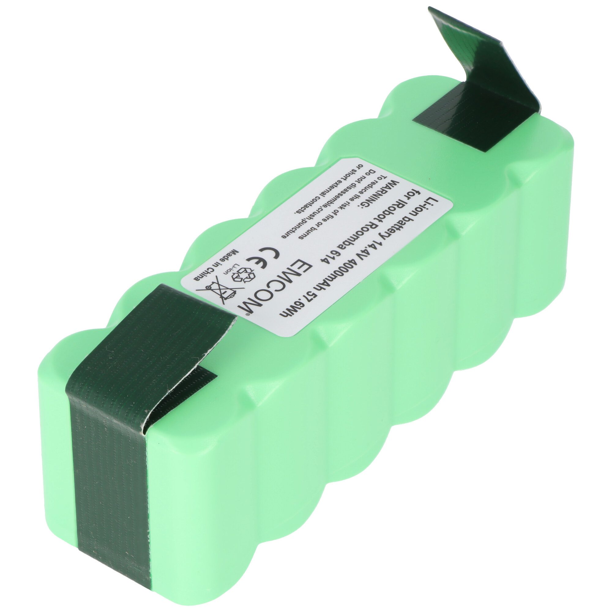 AccuCell Haushaltsroboter-Akku als Ersatz für iRobot 4374392, 4376392, 4462425 Akku 4000 mAh (14,4 V)