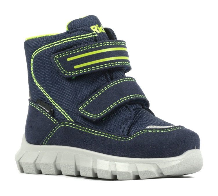 Richter Snow Mini WMS: Mittel Winterboots, Snowboots, Klettstiefel mit wasserdichter Sympatex-Membrane